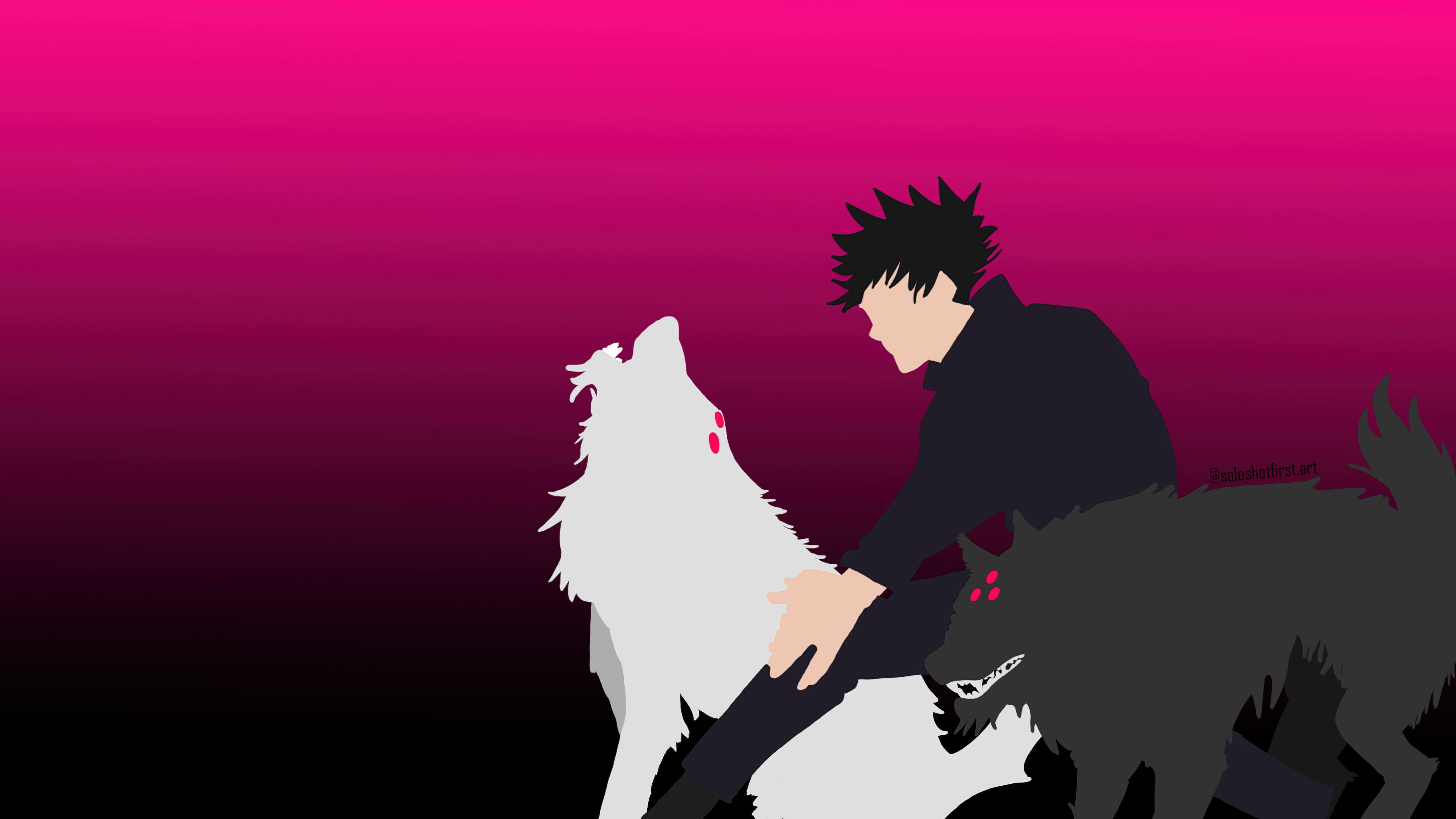 Jujutsu Kaisen Minimal 4k Laptop Full HD 1080P , HD 4k Wallpaper Image, Background, Photos and Picture