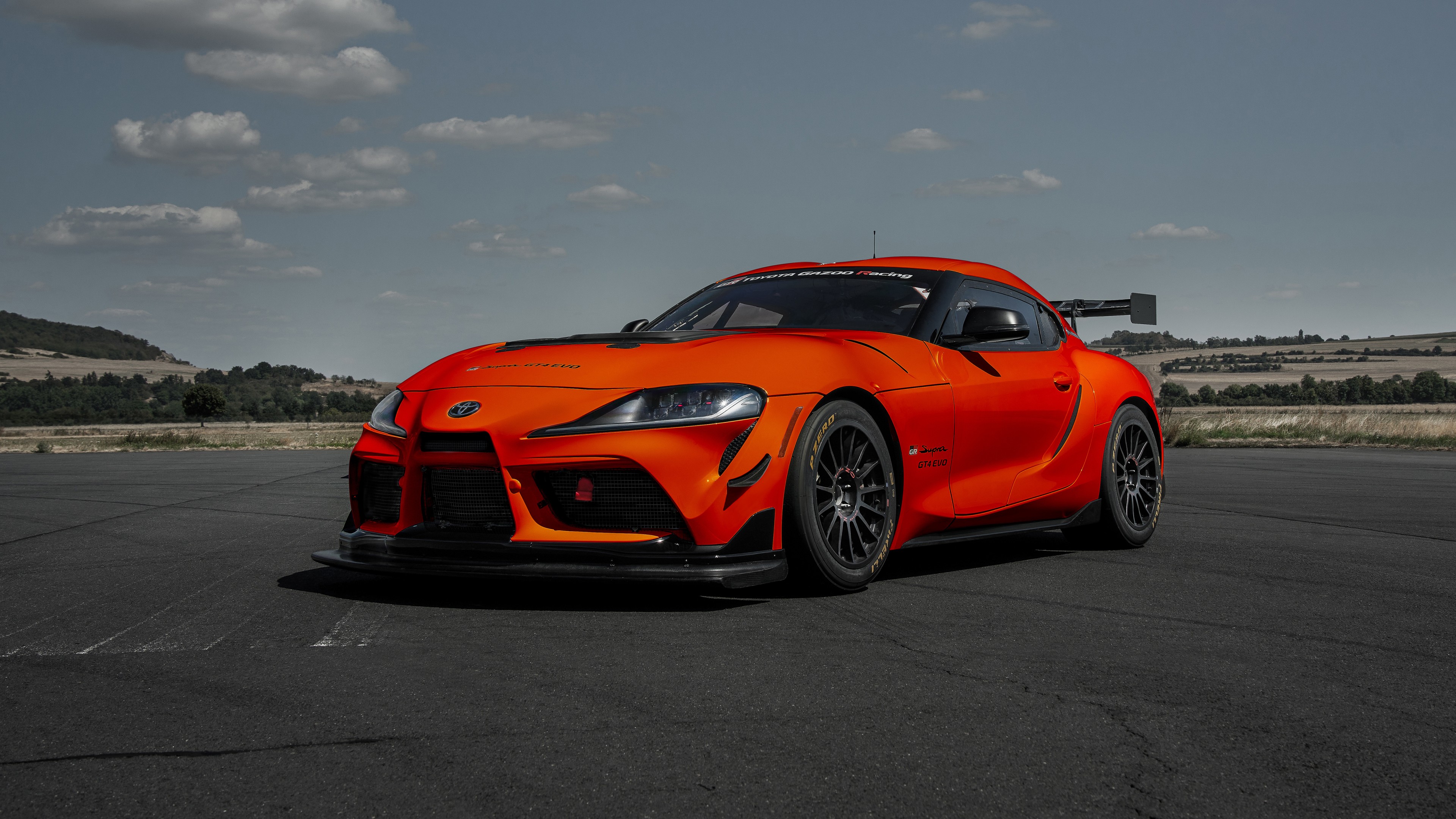 Toyota GR Supra GT4 EVO 2023 4K Wallpaper Car Wallpaper