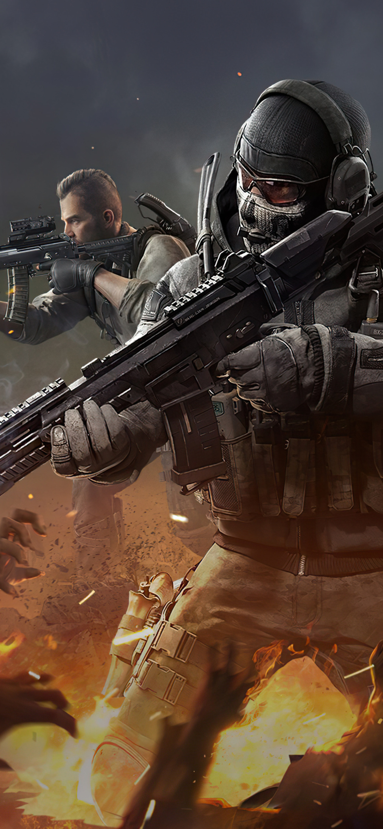 Call Of Duty Mobile Ghost Character 4k iPhone XS MAX HD 4k Wallpaper, Image, Background, Photo and Picture