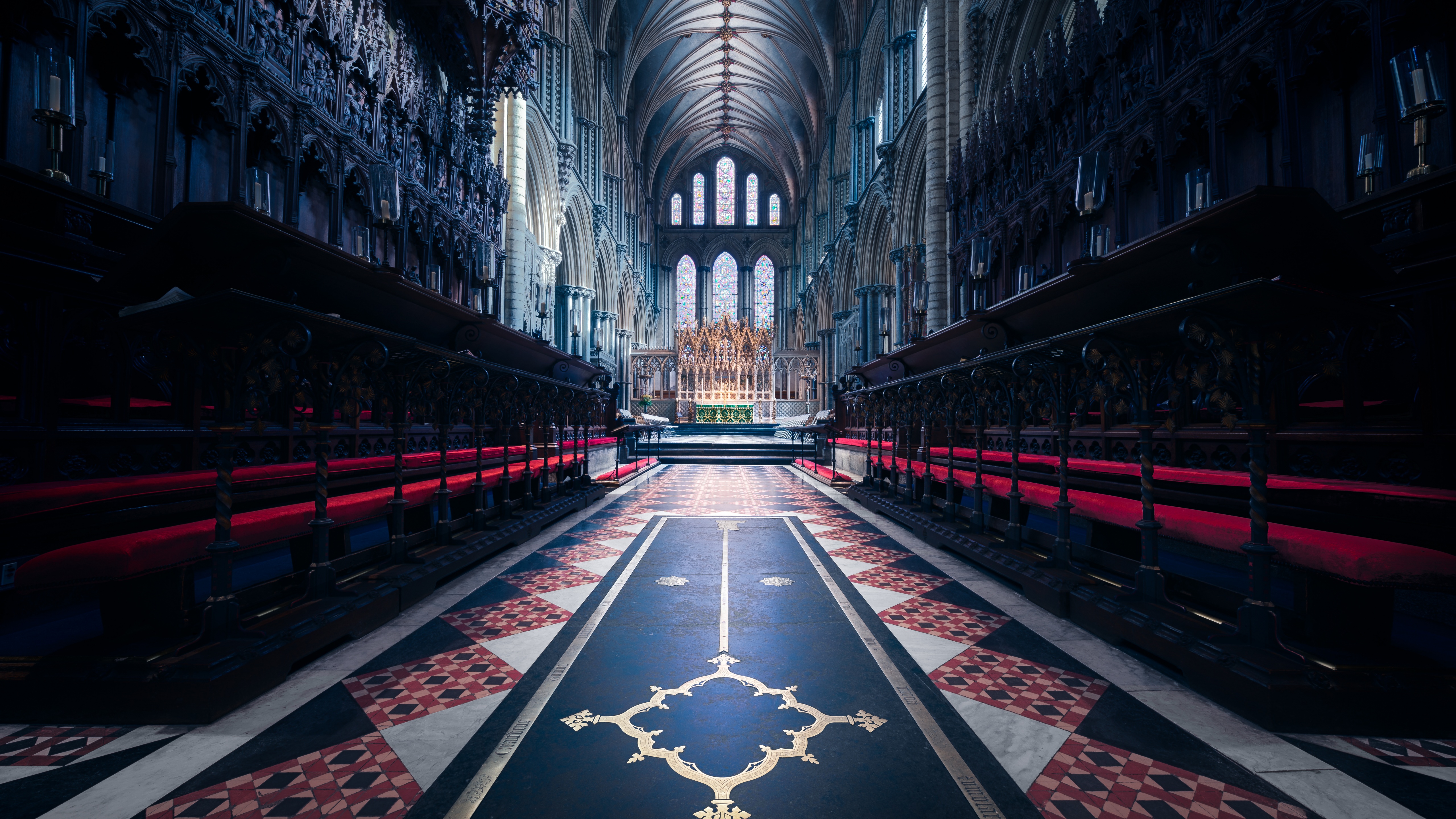Ely Cathedral Wallpaper 4K, Church, England