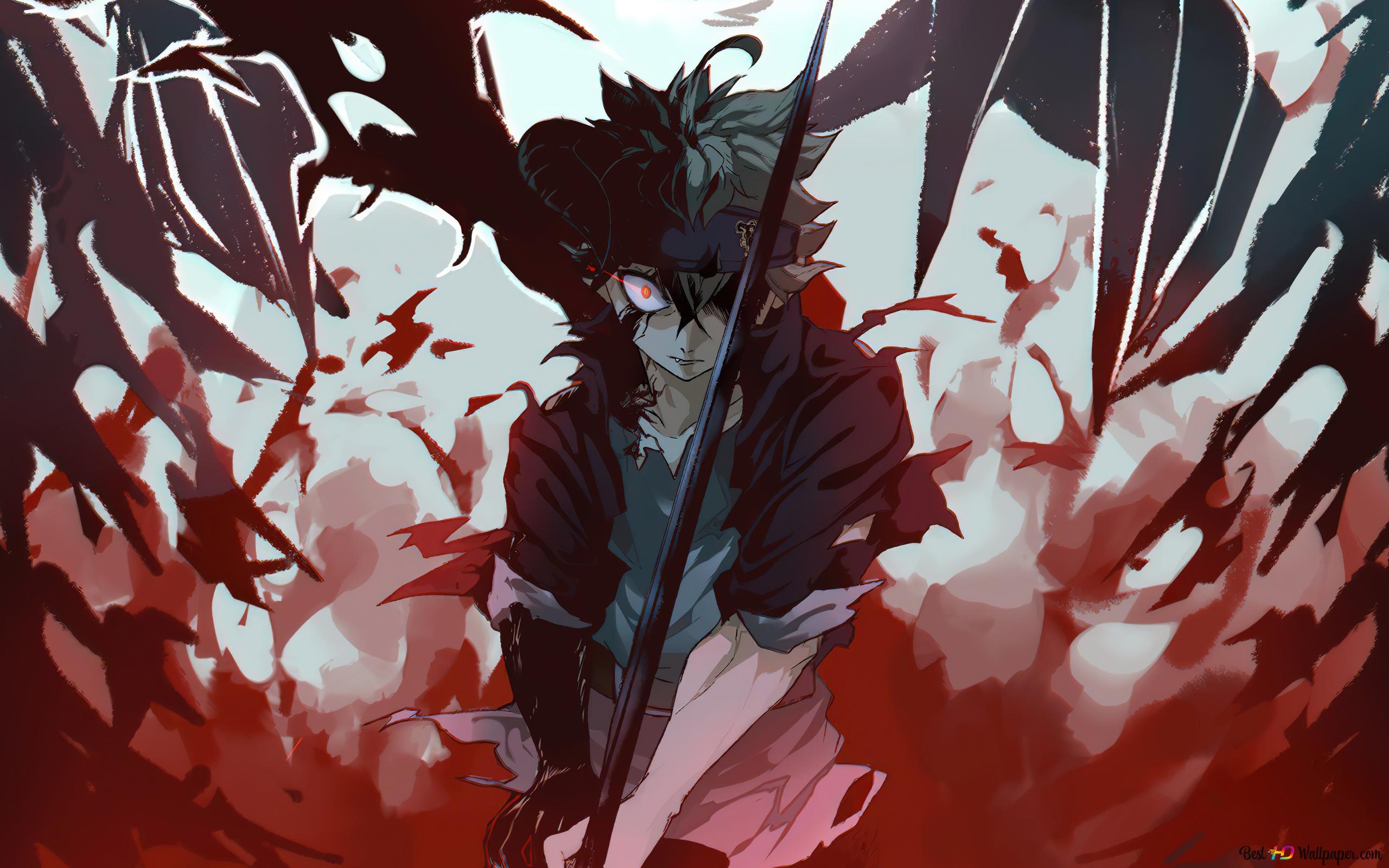 Black Asta Demon ( Black Clover ) 4K wallpaper download