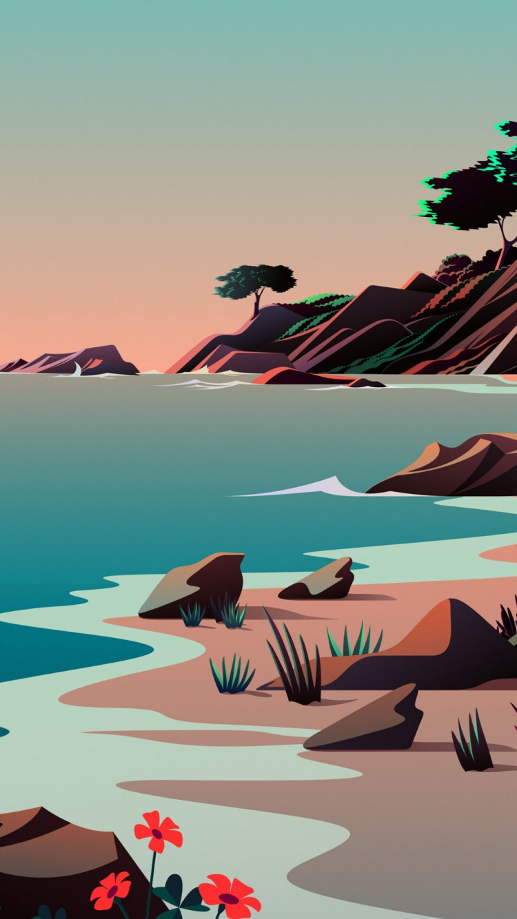 Download wallpaper: Creative Digital Art iOS 14.2 750x1334