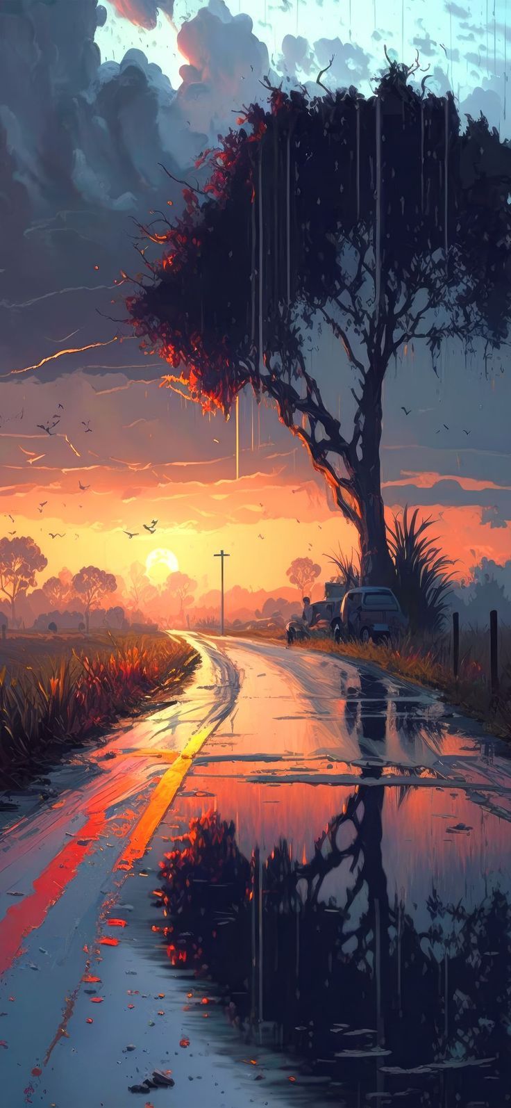 868211_adapted_1080x2340. Nature photography, Anime scenery wallpaper, Scenery wallpaper