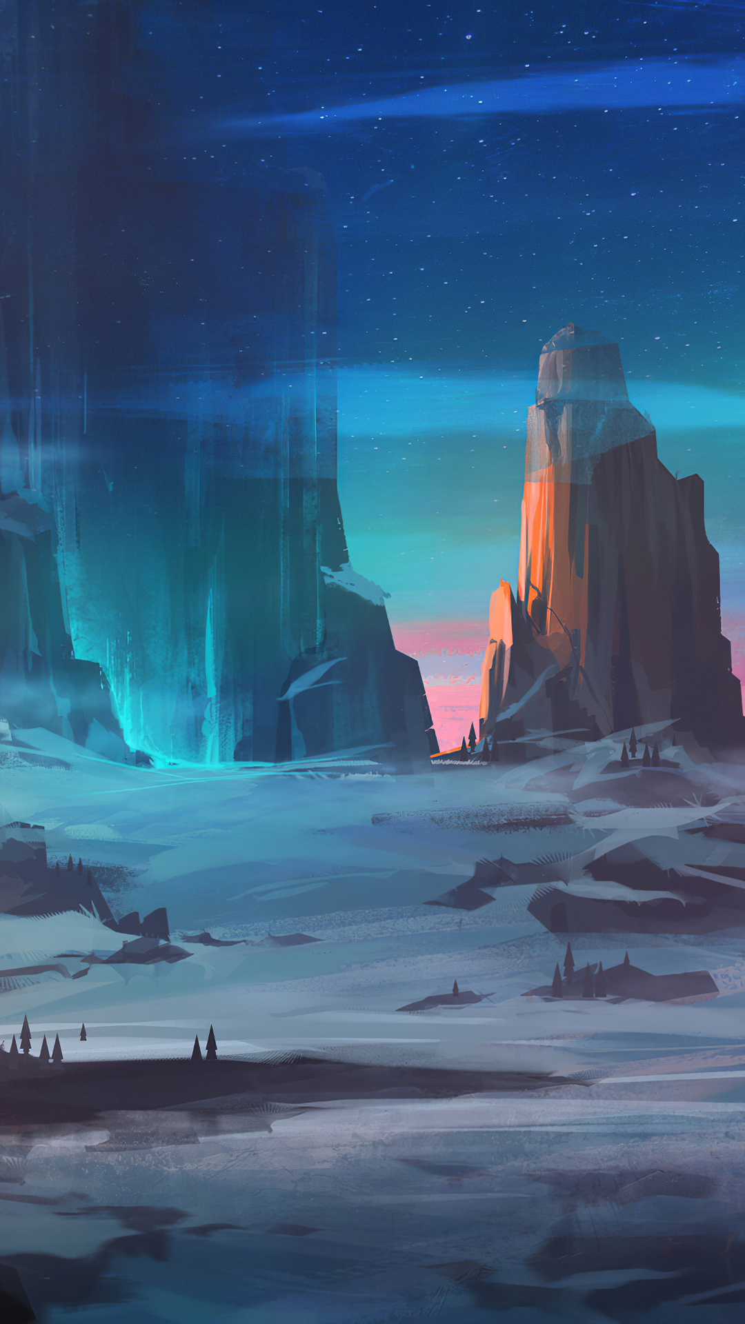 Beautiful Landscape Digital Art 4k iPhone 7, 6s, 6 Plus, Pixel xl , One Plus 3, 3t, 5 HD 4k Wallpaper, Image, Background, Photo and Picture