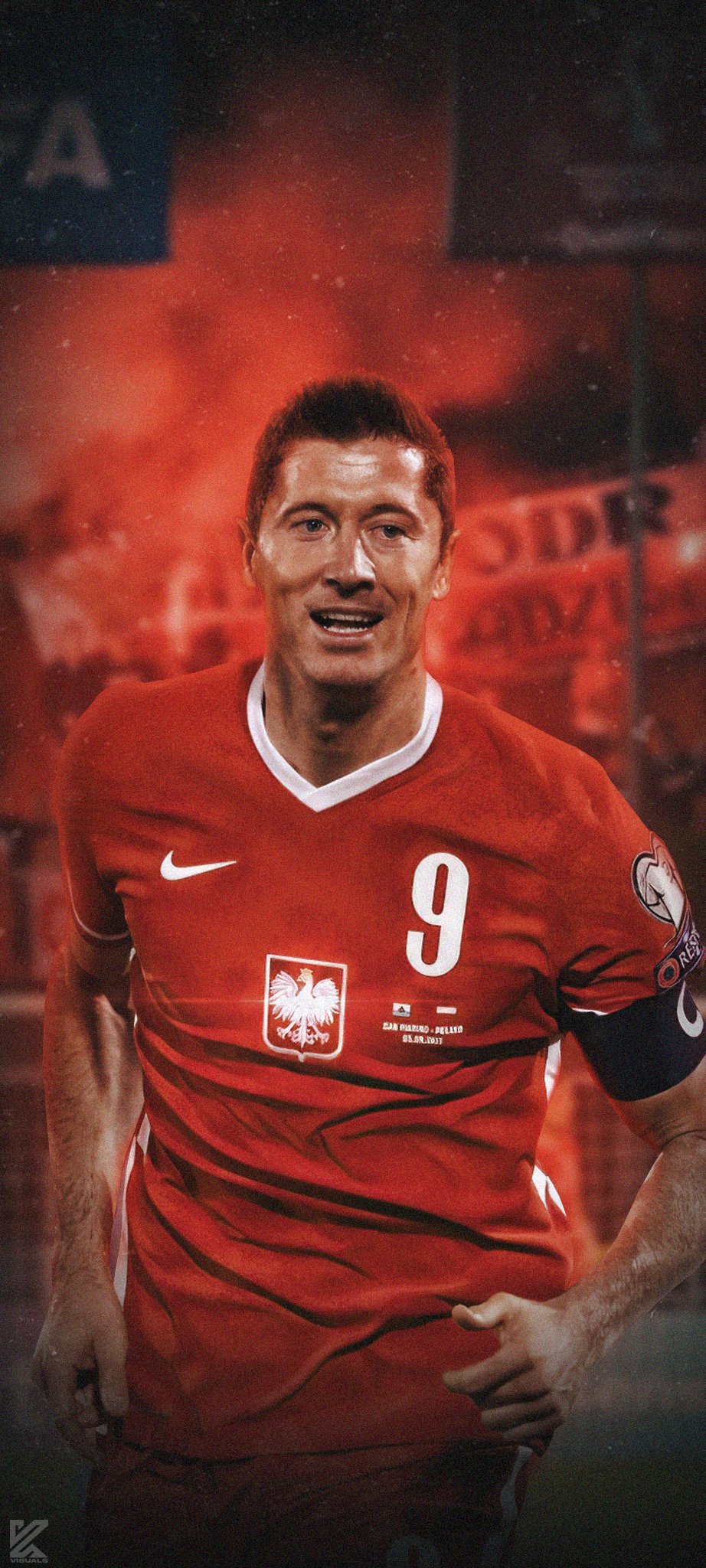 Robert Lewandowski wallpaper I made