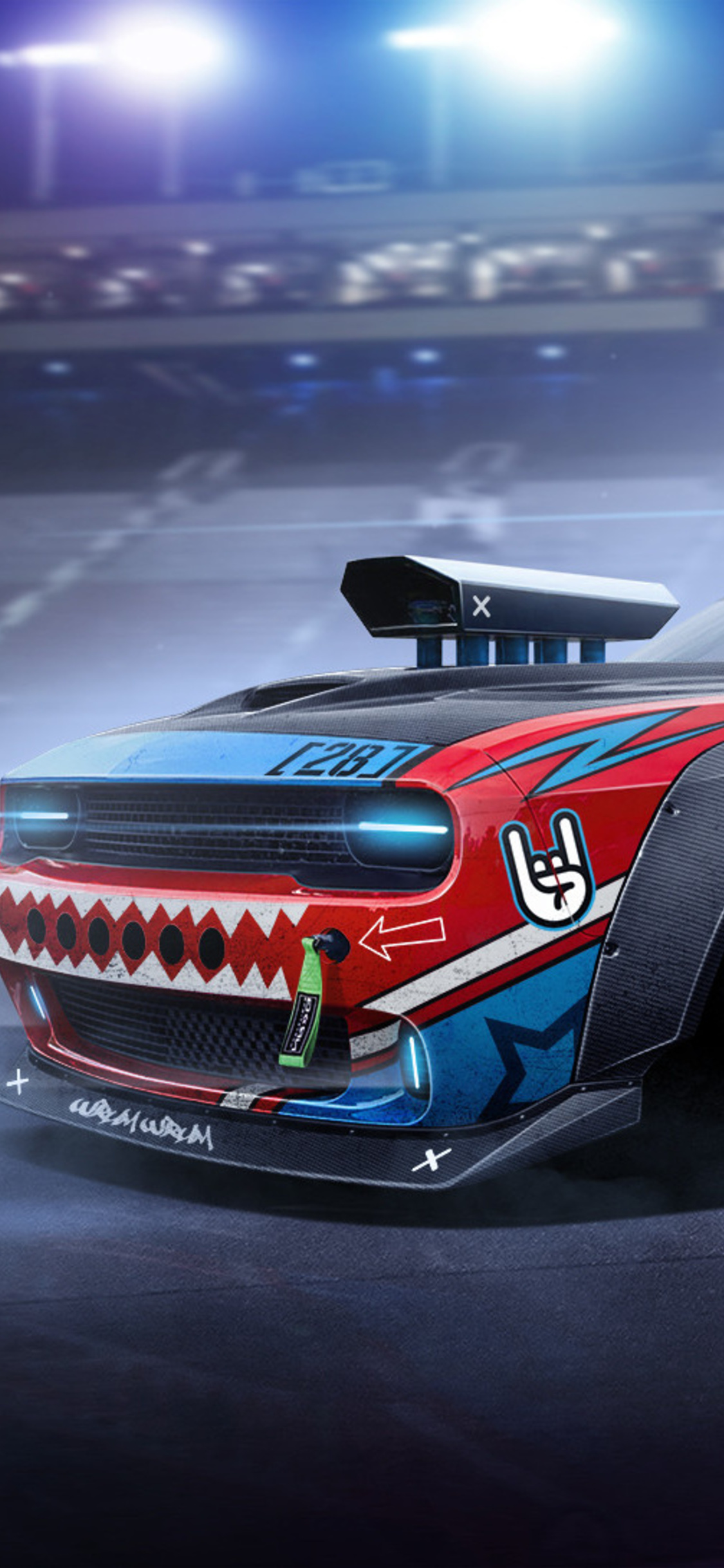 Amazing Drift Car Artwork iPhone XS, iPhone 10, iPhone X HD 4k Wallpaper, Image, Background, Photo and Picture