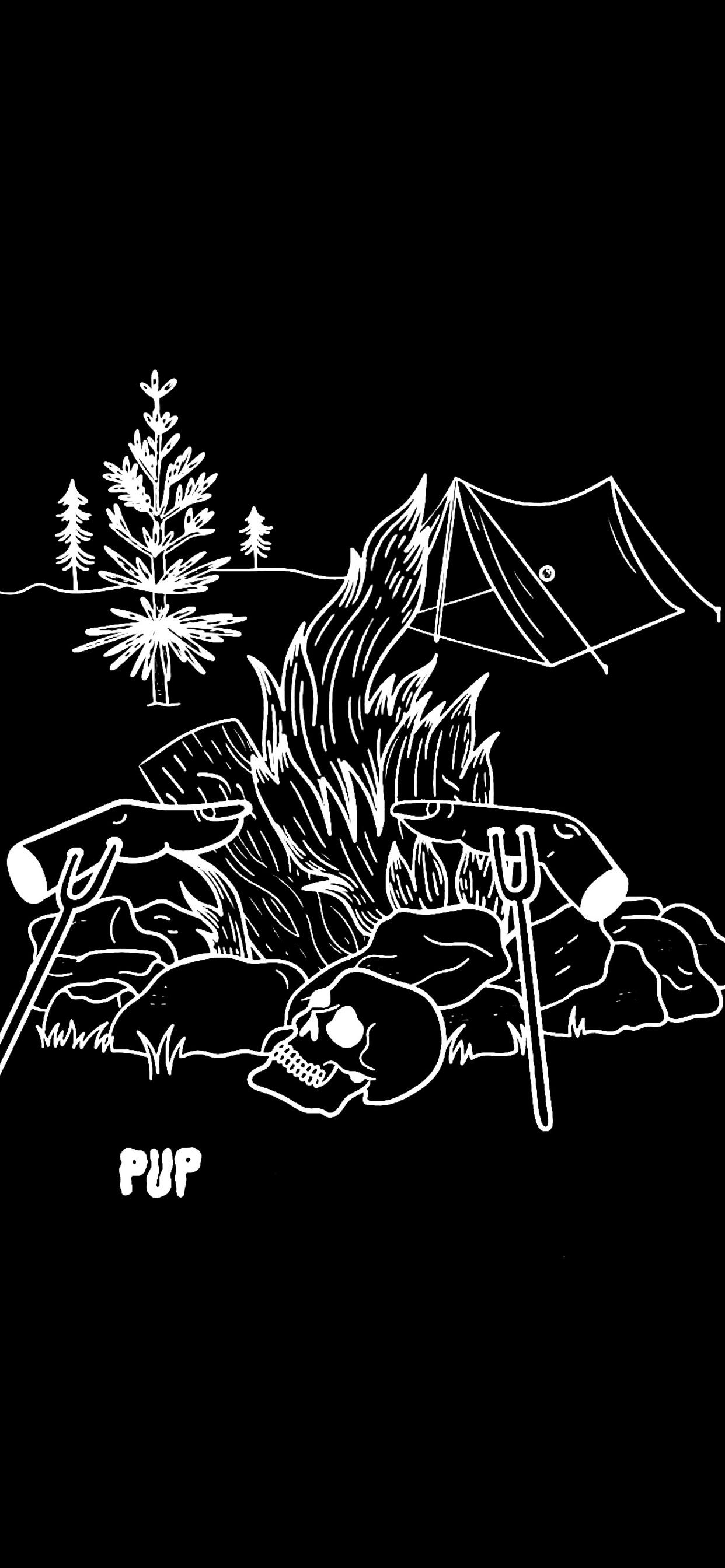 I reworked the graphic from PUPs Spotify to make myself this wallpaper. Have at'er!