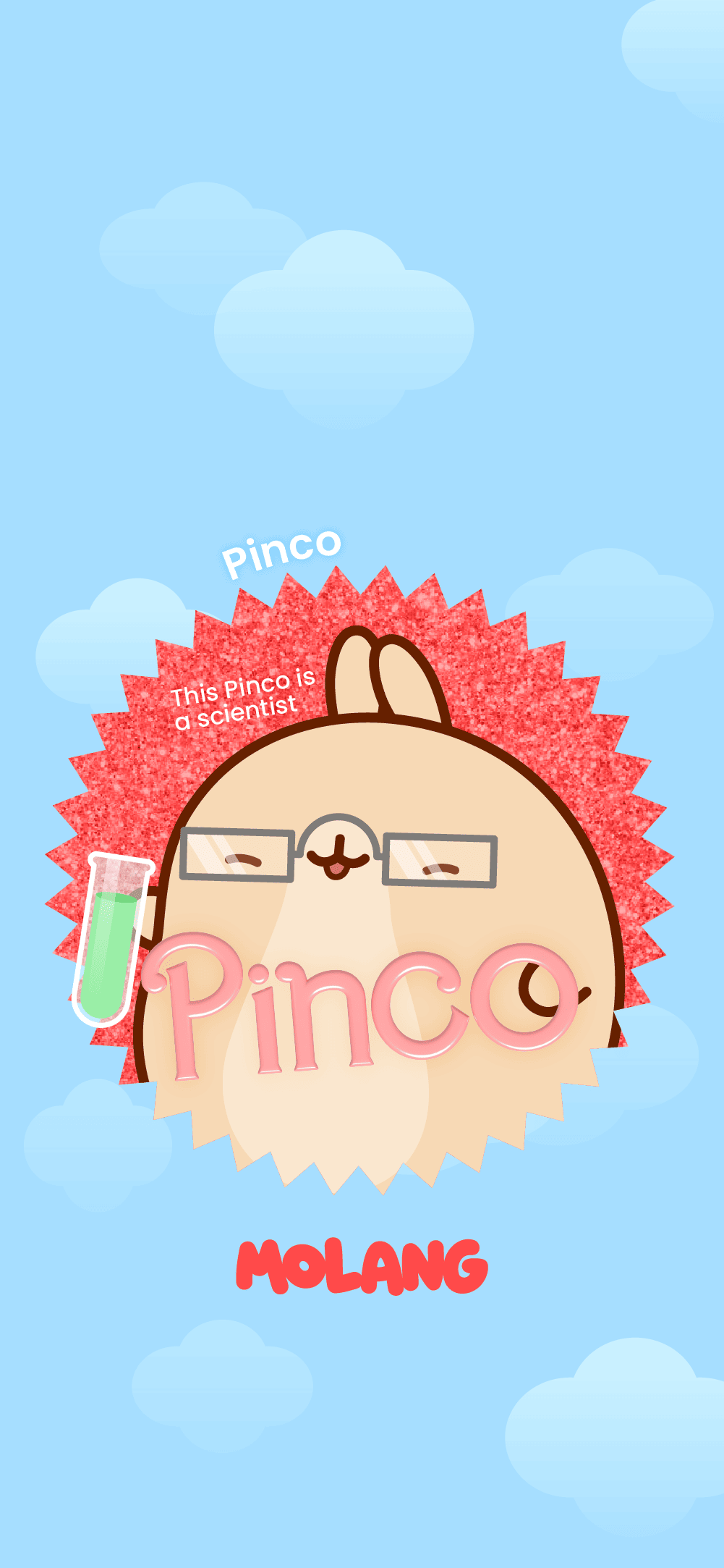 Molang Parody Wallpaper: Barbie Wallpaper of Molang