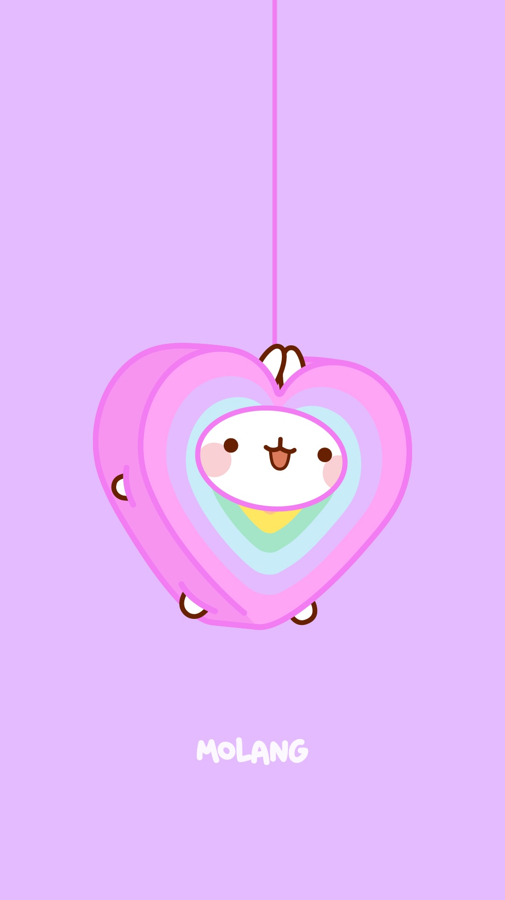 Molang Valentine's Day Wallpaper: Discover The Love Wallpaper of Molang