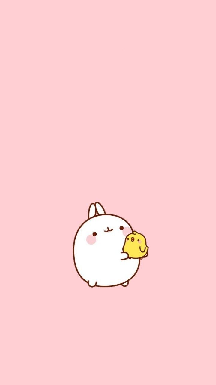 piyamas. Kawaii wallpaper, Rabbit wallpaper, Molang wallpaper