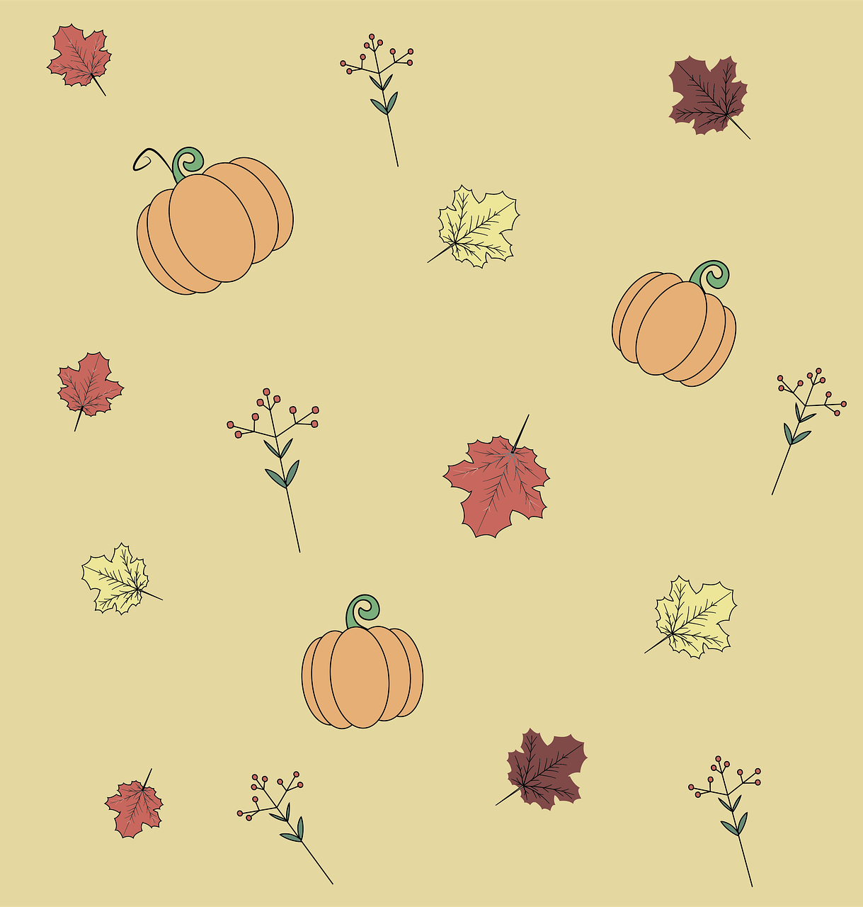 Download Halloween Fall Wallpaper. Royalty Free Stock Illustration Image