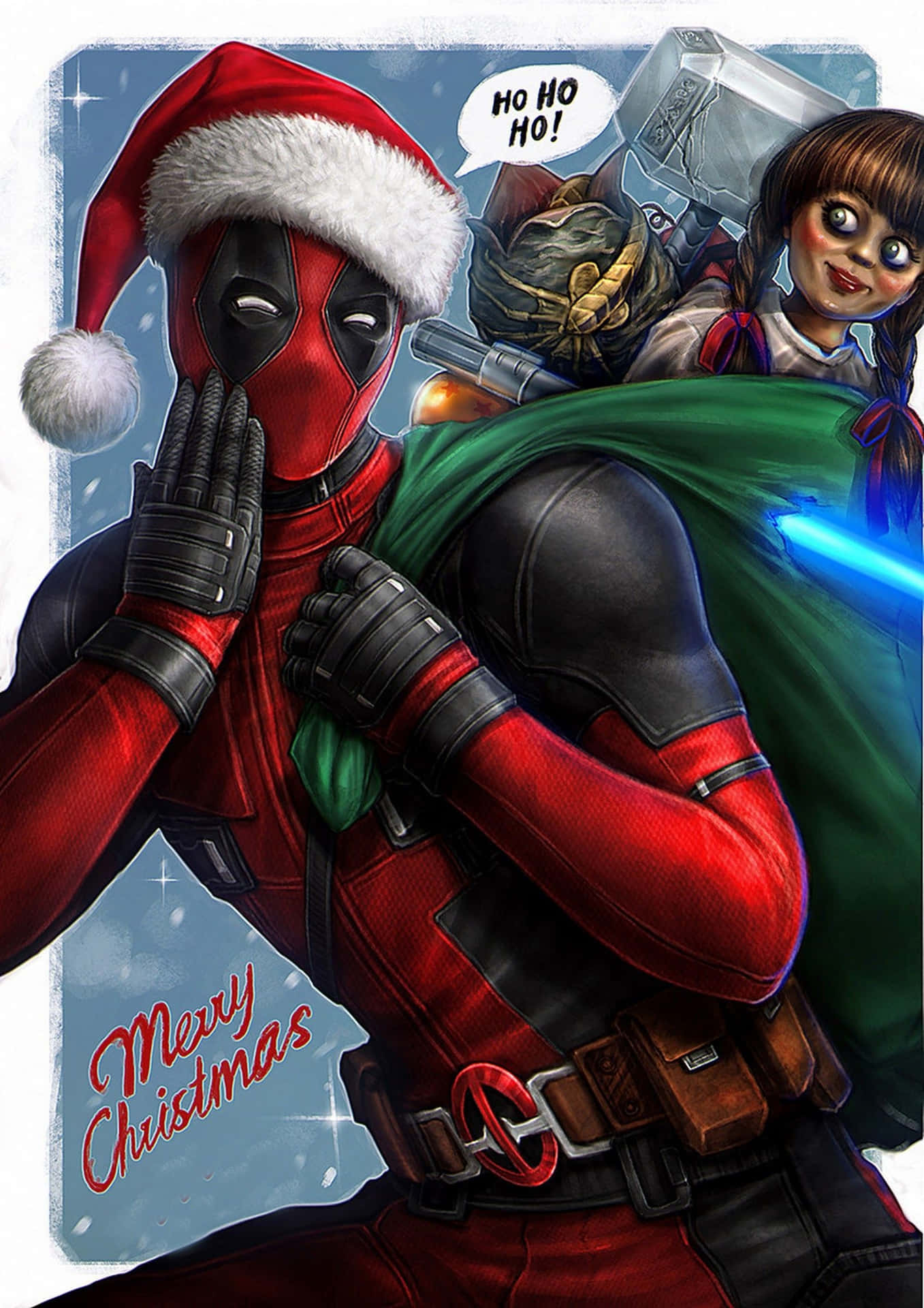 Marvel Christmas Wallpaper