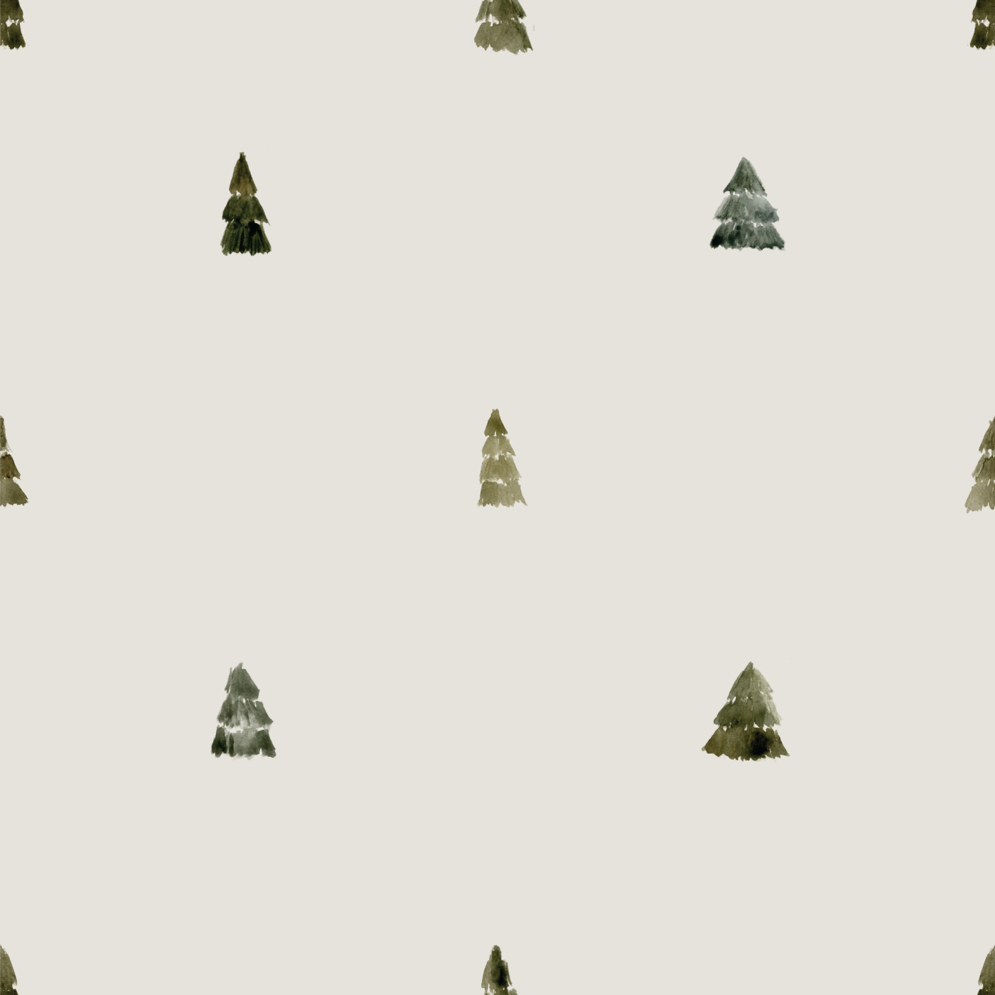 Evergreen Trees Peel And Stick Removable Wallpaper. Love vs. Design