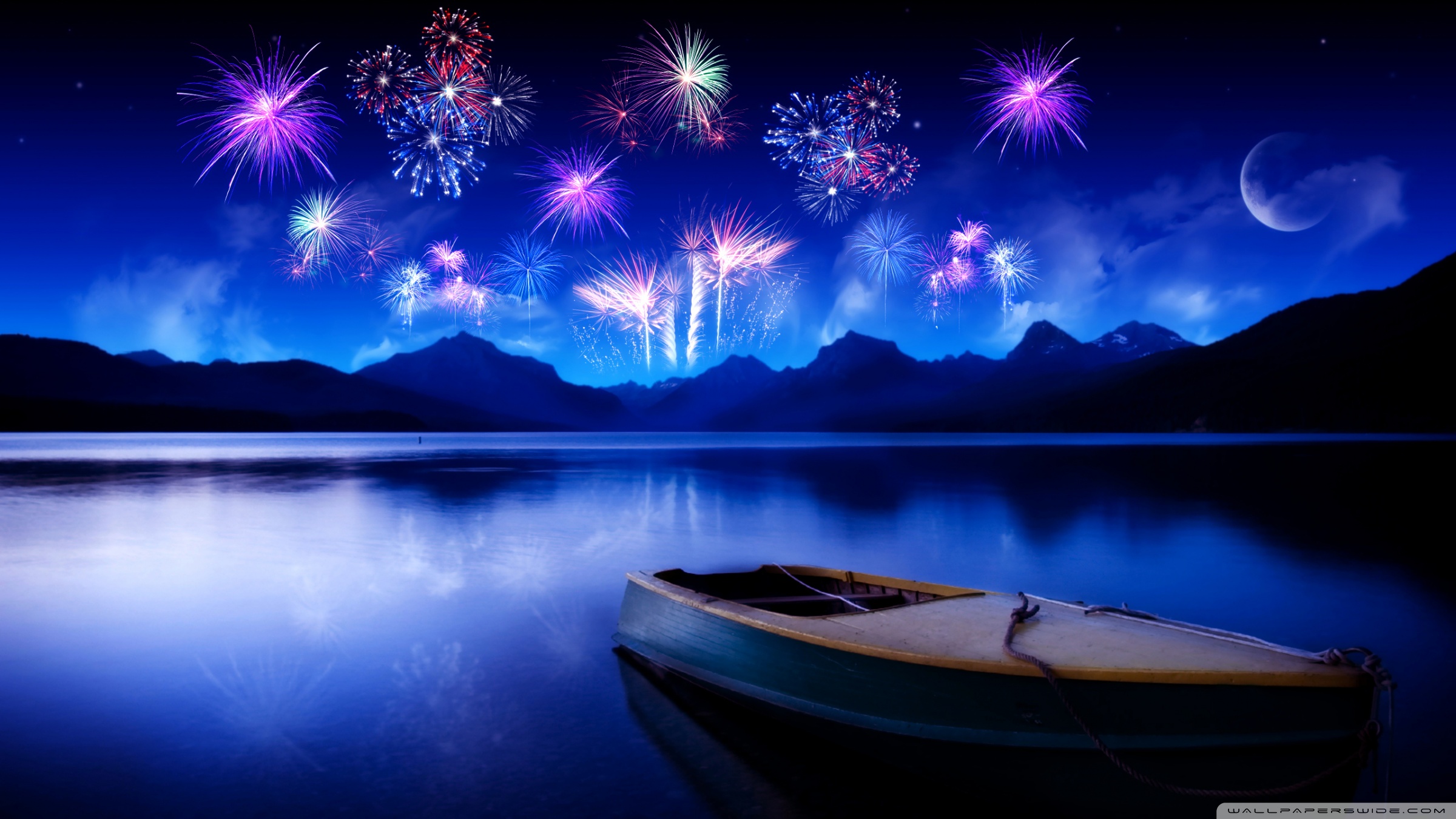 New Year's Eve Ultra HD Desktop Background Wallpaper for 4K UHD TV, Widescreen & UltraWide Desktop & Laptop, Multi Display, Dual Monitor, Tablet