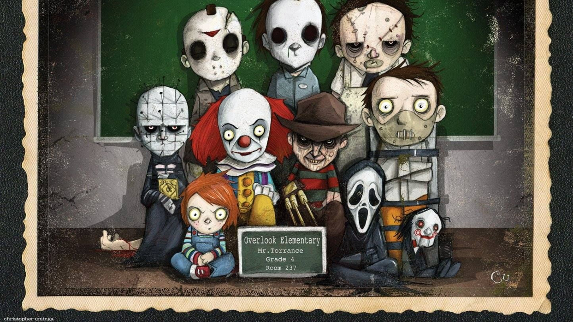 Scary Movie Cartoon Wallpapers - Wallpaper Cave