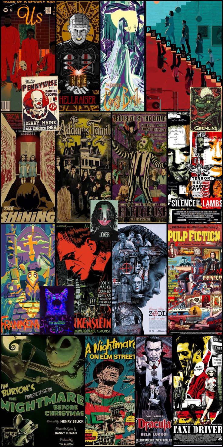 Wallpaper movies. Horror artwork, Butterfly art print, Retro horror