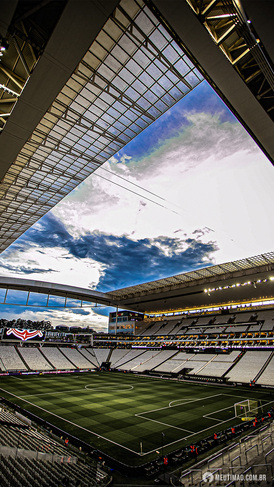 Fundo de tela do Corinthians: Neo Química Arena pré-Dérbi