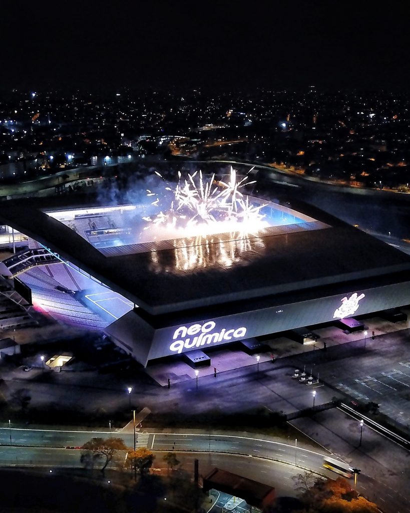 Arena Corinthians agora é Neo Química Arena