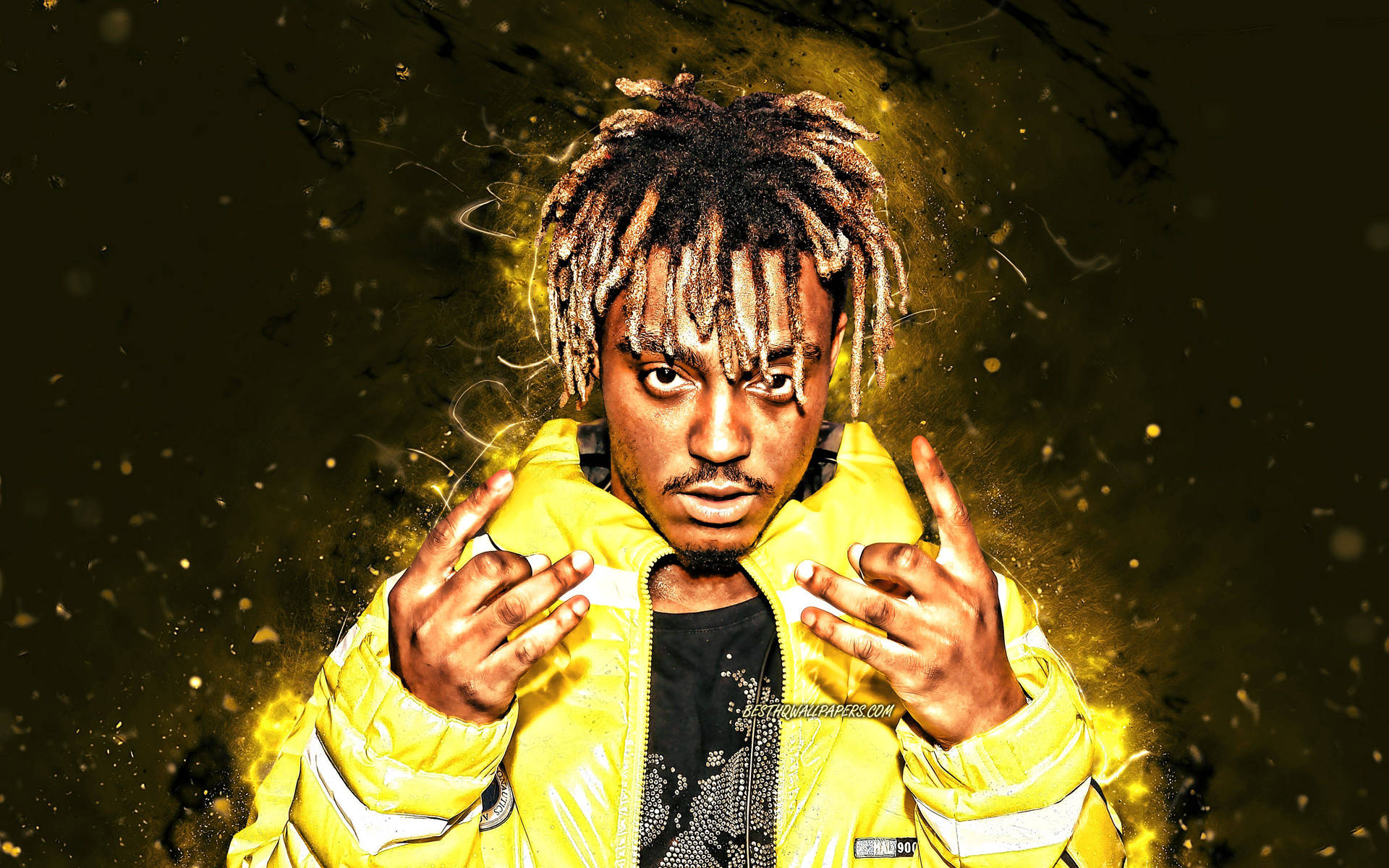 Juice Wrld 4k Background. Wallpaper