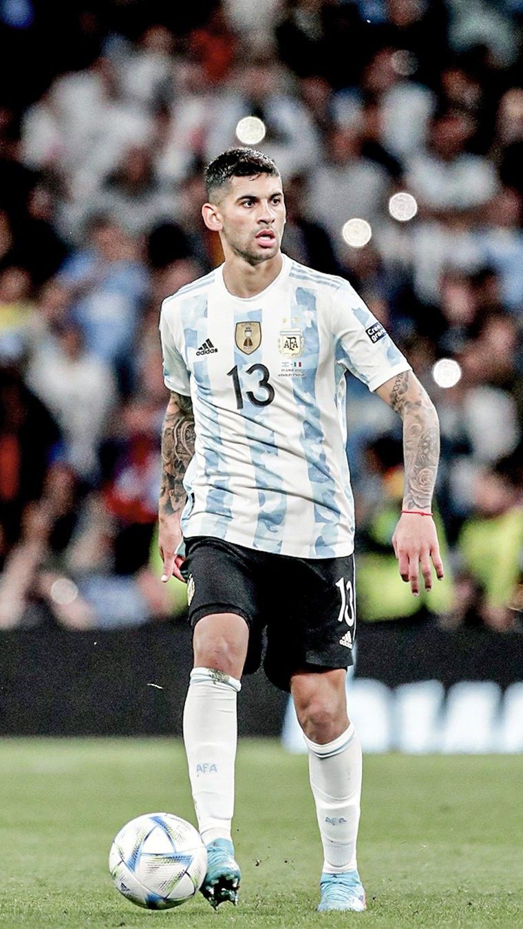 Cristian Romero Argentina's Wall