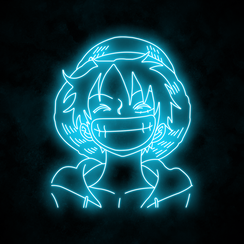 Luffy Neon Sign