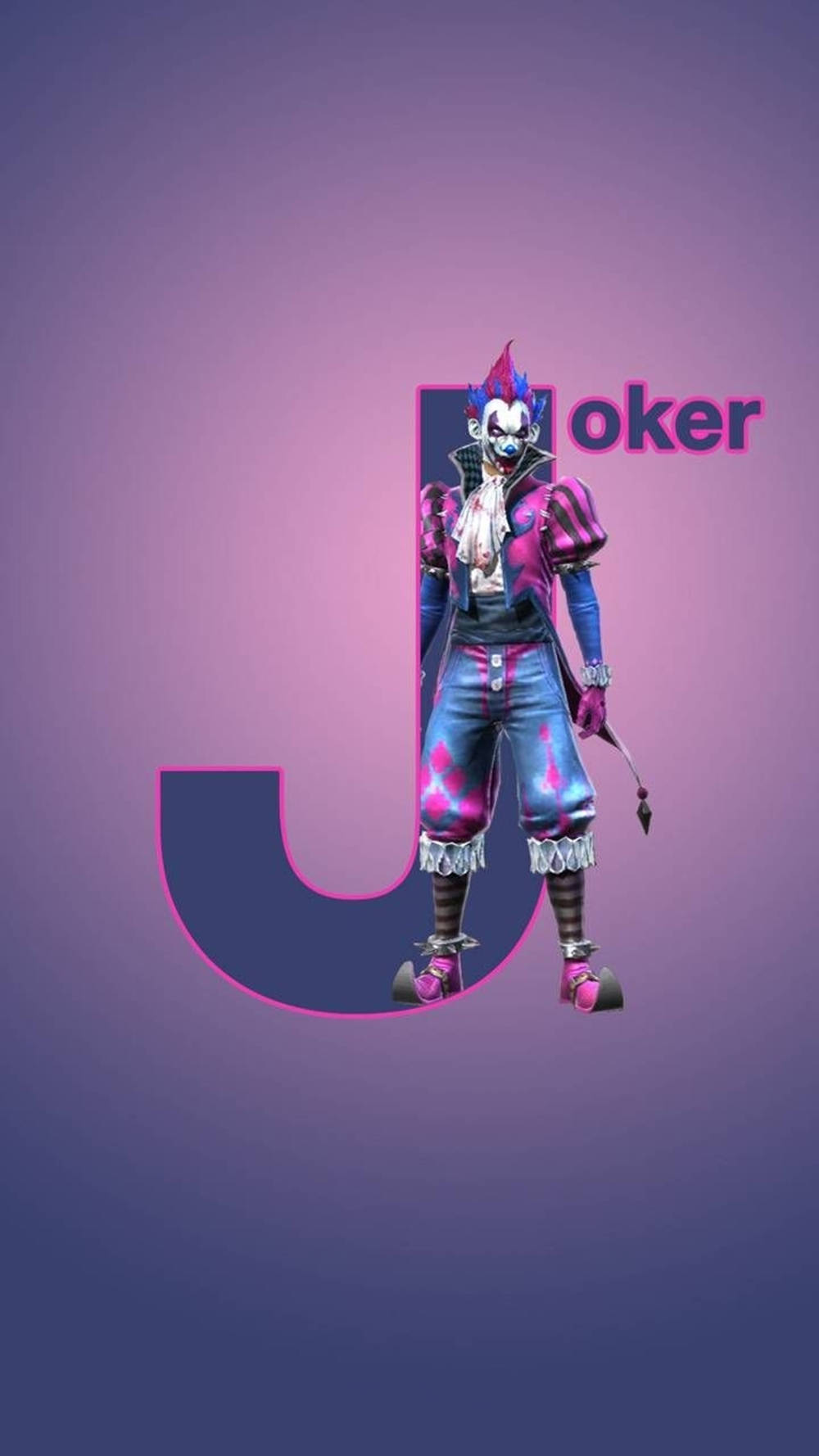 Download Free Fire Joker In J Wallpaper