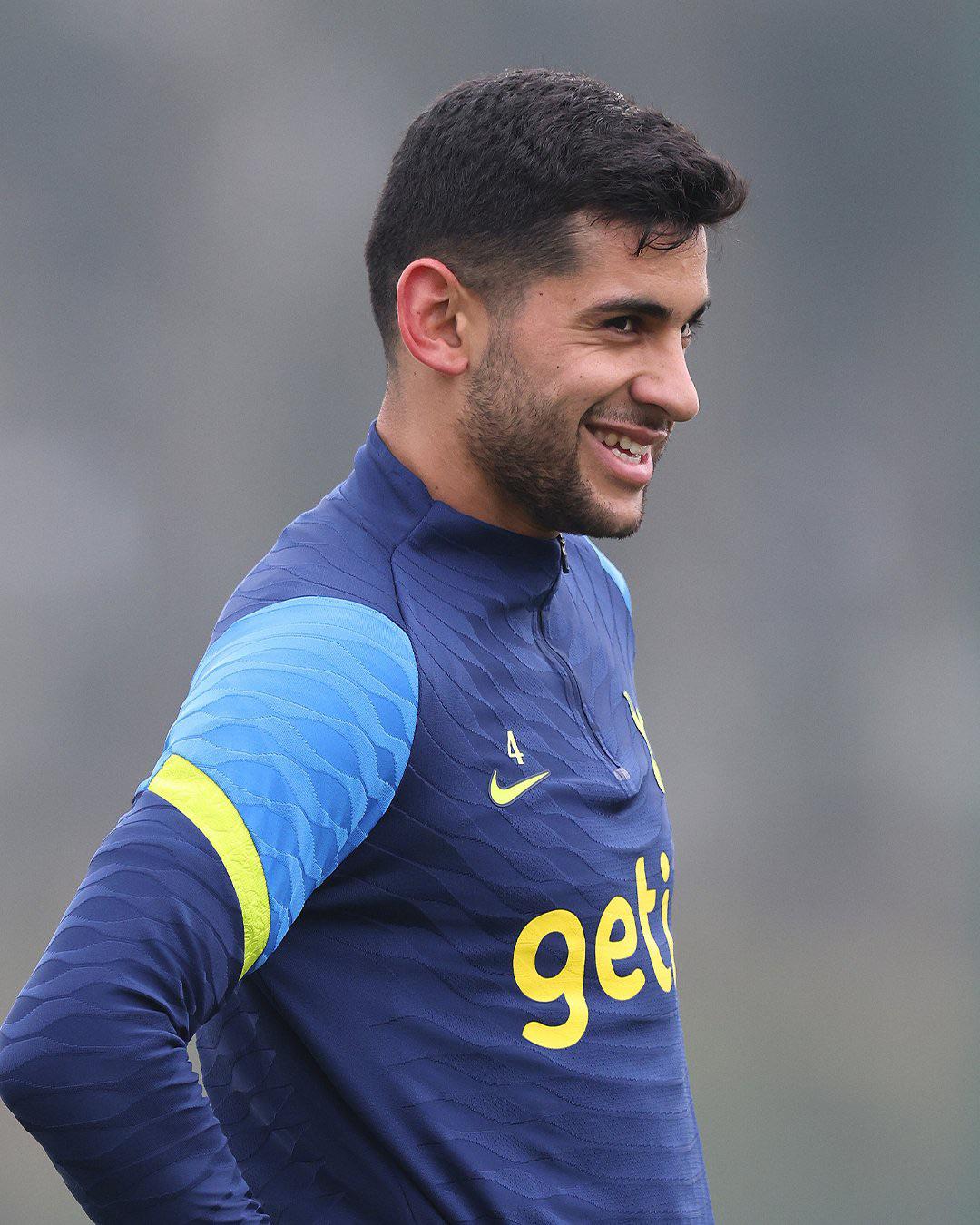 When you realise you get to watch Cristian Romero tackle people this weekend