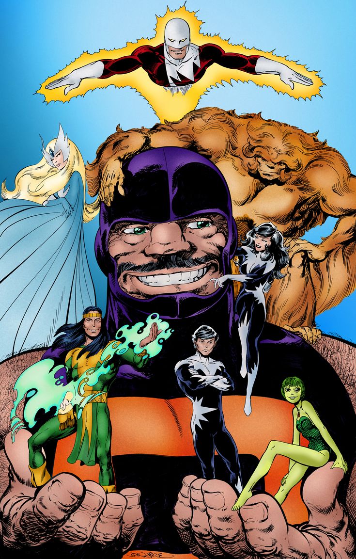 Alpha Flight Poster (John Byrne). Alpha flight, Marvel comics wallpaper, Comic books art