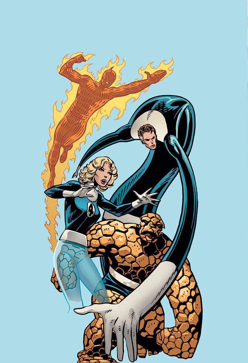 The Fantastic Four by John Byrne. Fantastic four comics, Marvel comics art, Comic books art