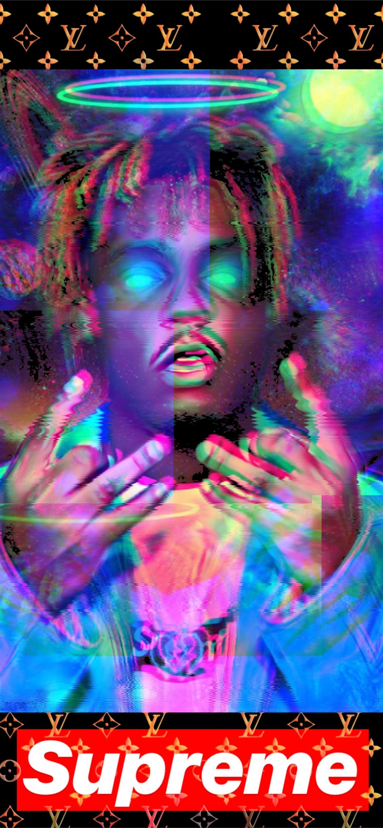 Juice Wrld Supreme Cave iPhone Wallpaper Free Download