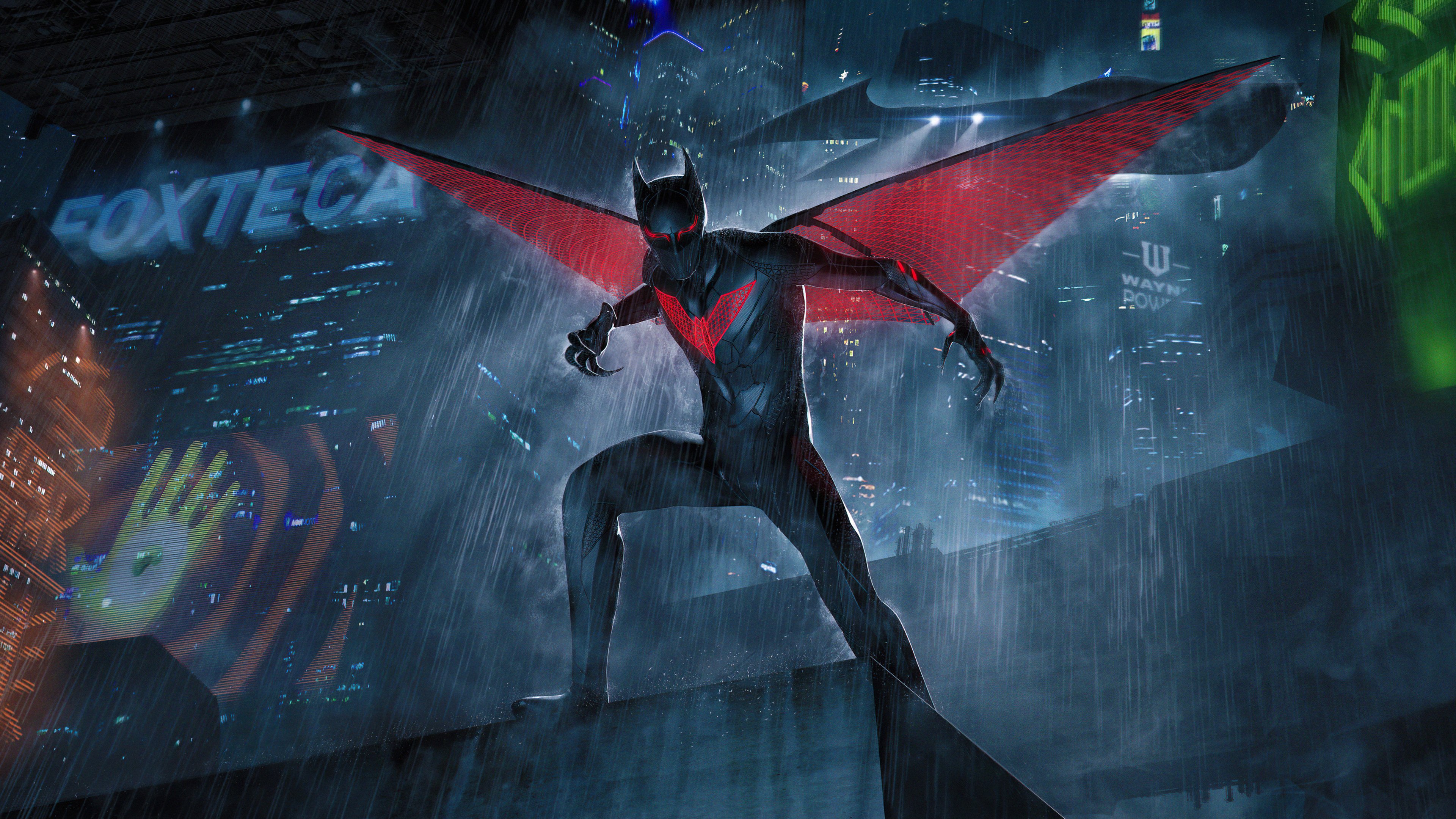 The Batman Beyond Wallpaper 5k Ultra HD