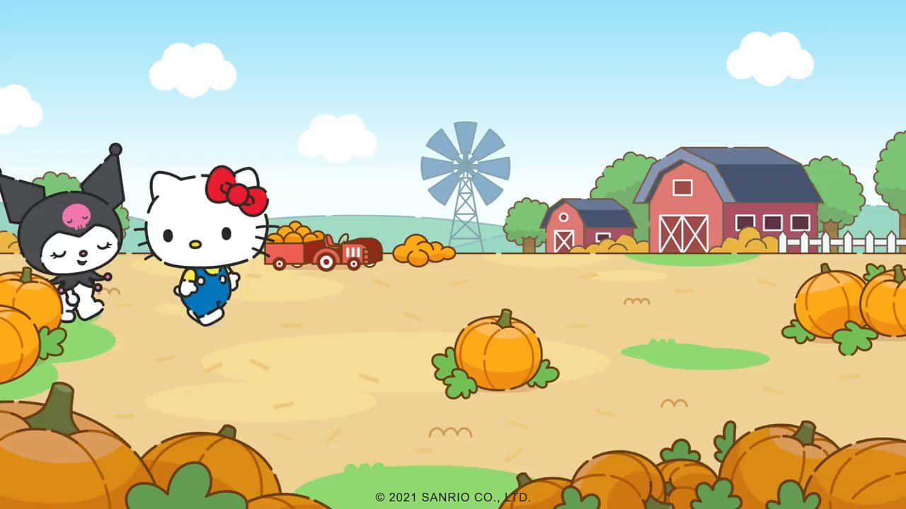 Hello Kitty Thanksgiving Wallpaper