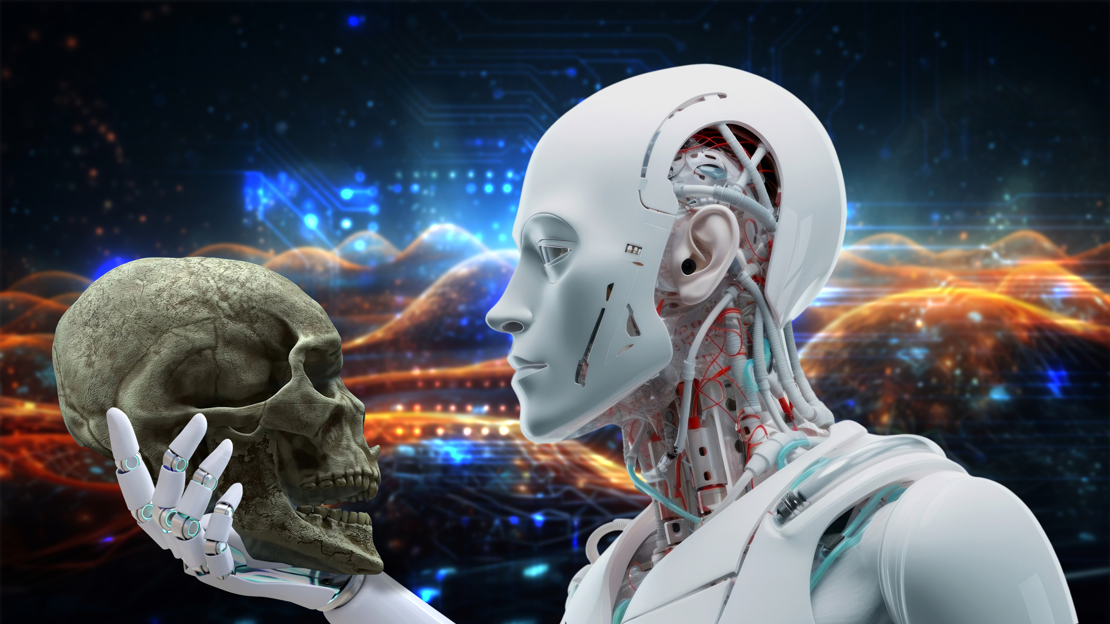 AI Domination 2 (4K Wallpaper)