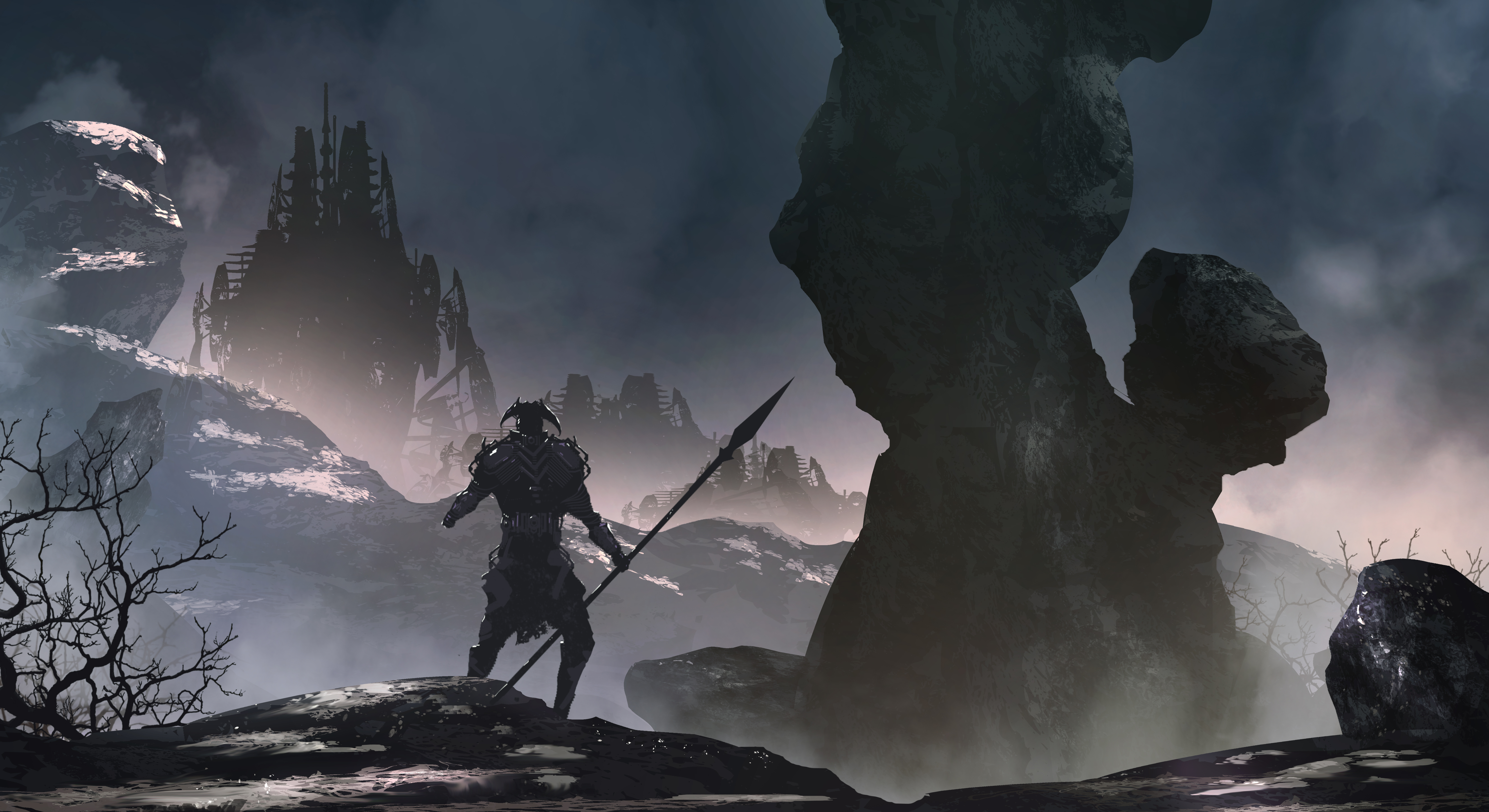 Fantasy Warrior 4k Ultra HD Wallpaper