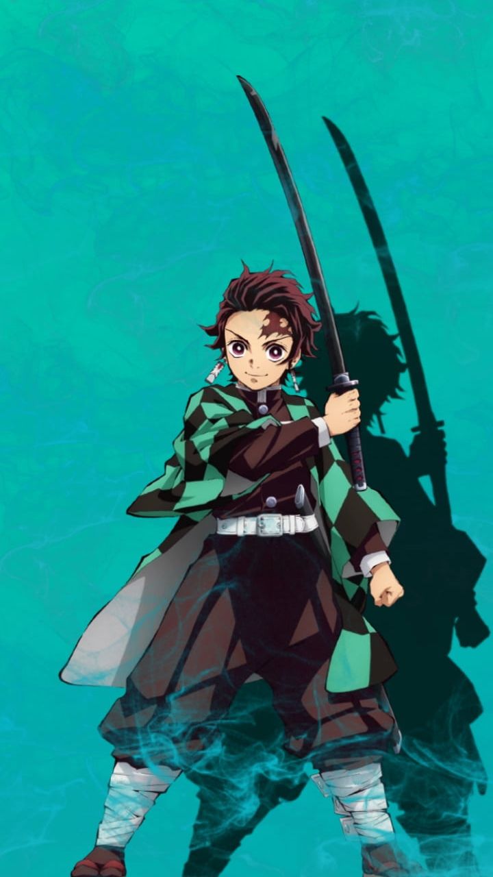 720x1280px, 720P free download. Tanjiro kamado, ankme, blue, dibujo, kimetsu no yaiba, netsuko kamado, tanjiro kamado,. Panda bears wallpaper, Anime films, Anime