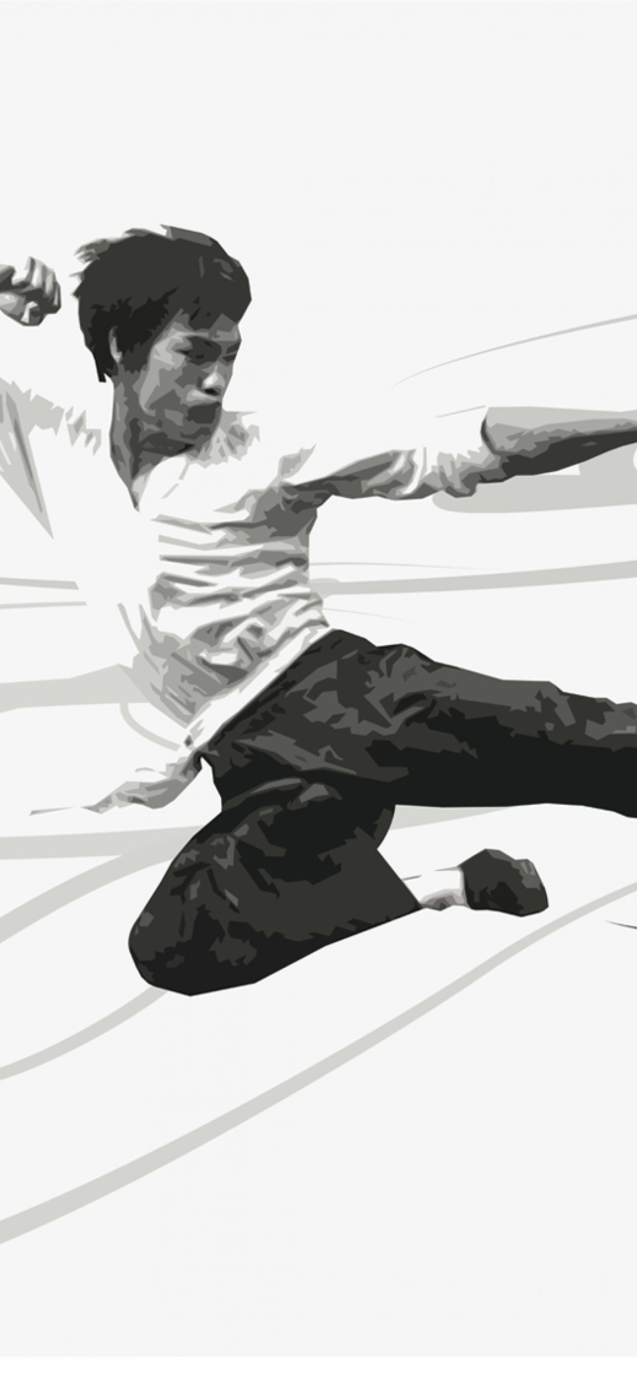 Bruce Lee Kung Fu Artwork Actor for Samsung Galaxy. iPhone Wallpaper Free Download