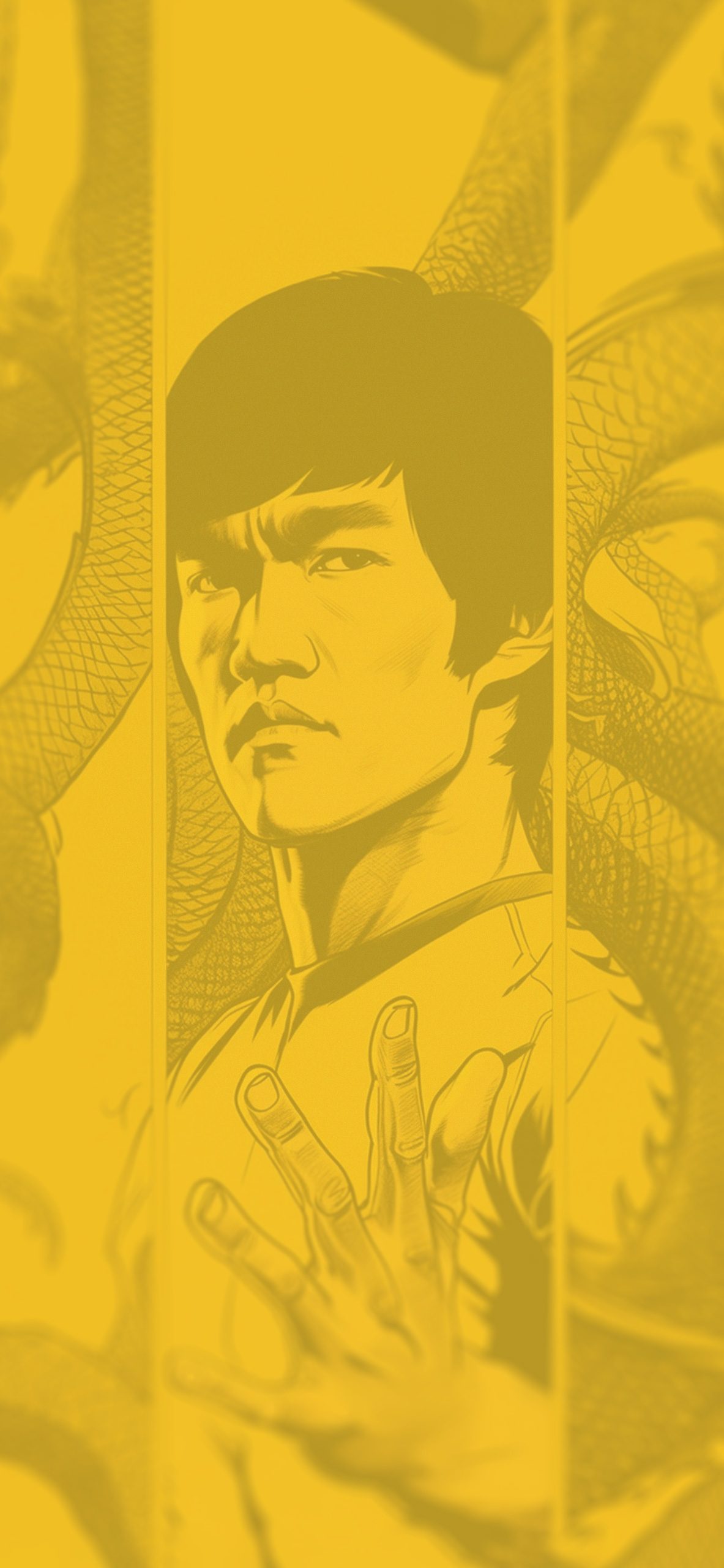 Bruce Lee Yellow Wallpaper Lee Wallpaper for iPhone 4k