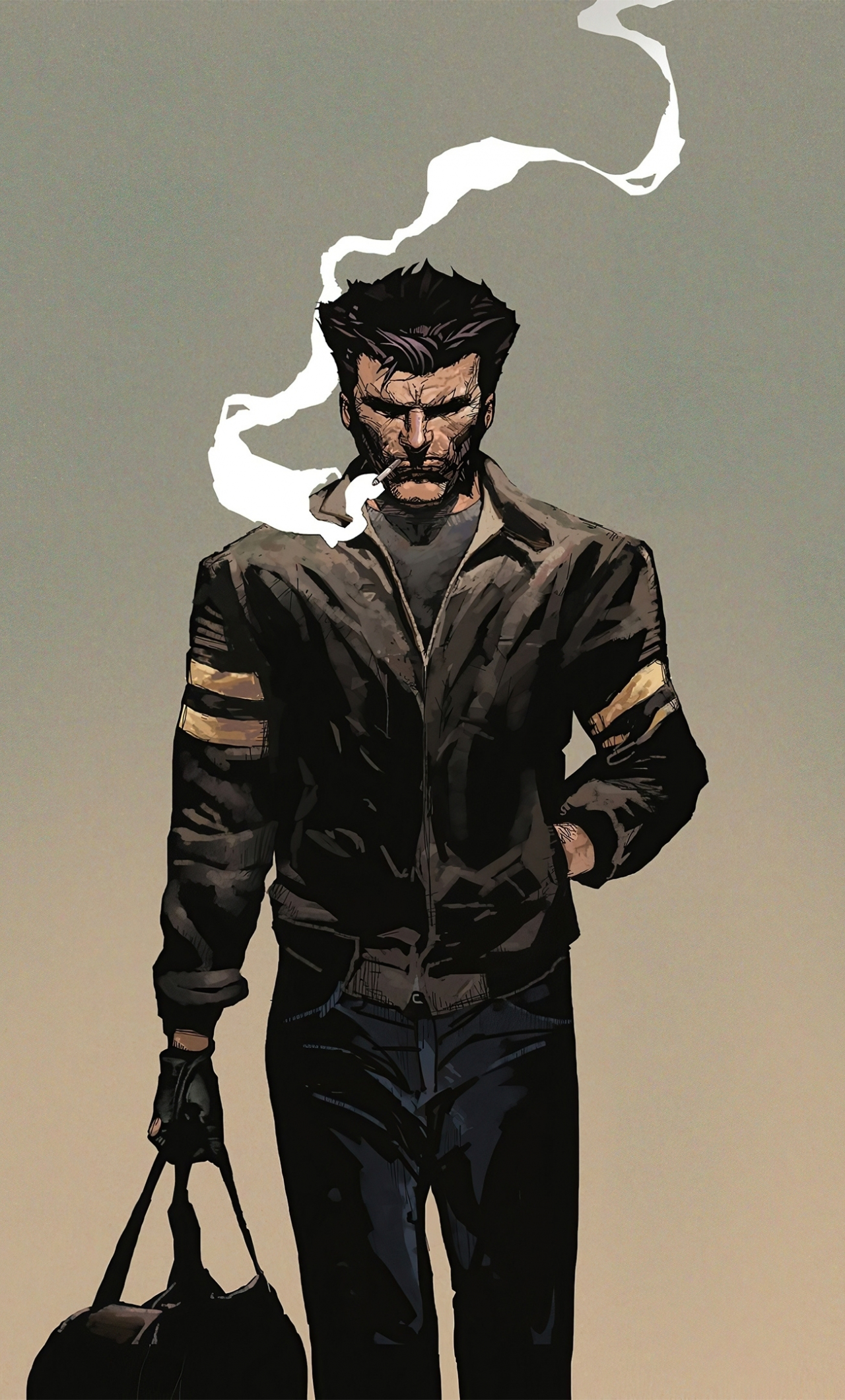 Download wallpaper 1280x2120 wolverine, old logan, 2020 art, iphone 6 plus, 1280x2120 HD background, 26162