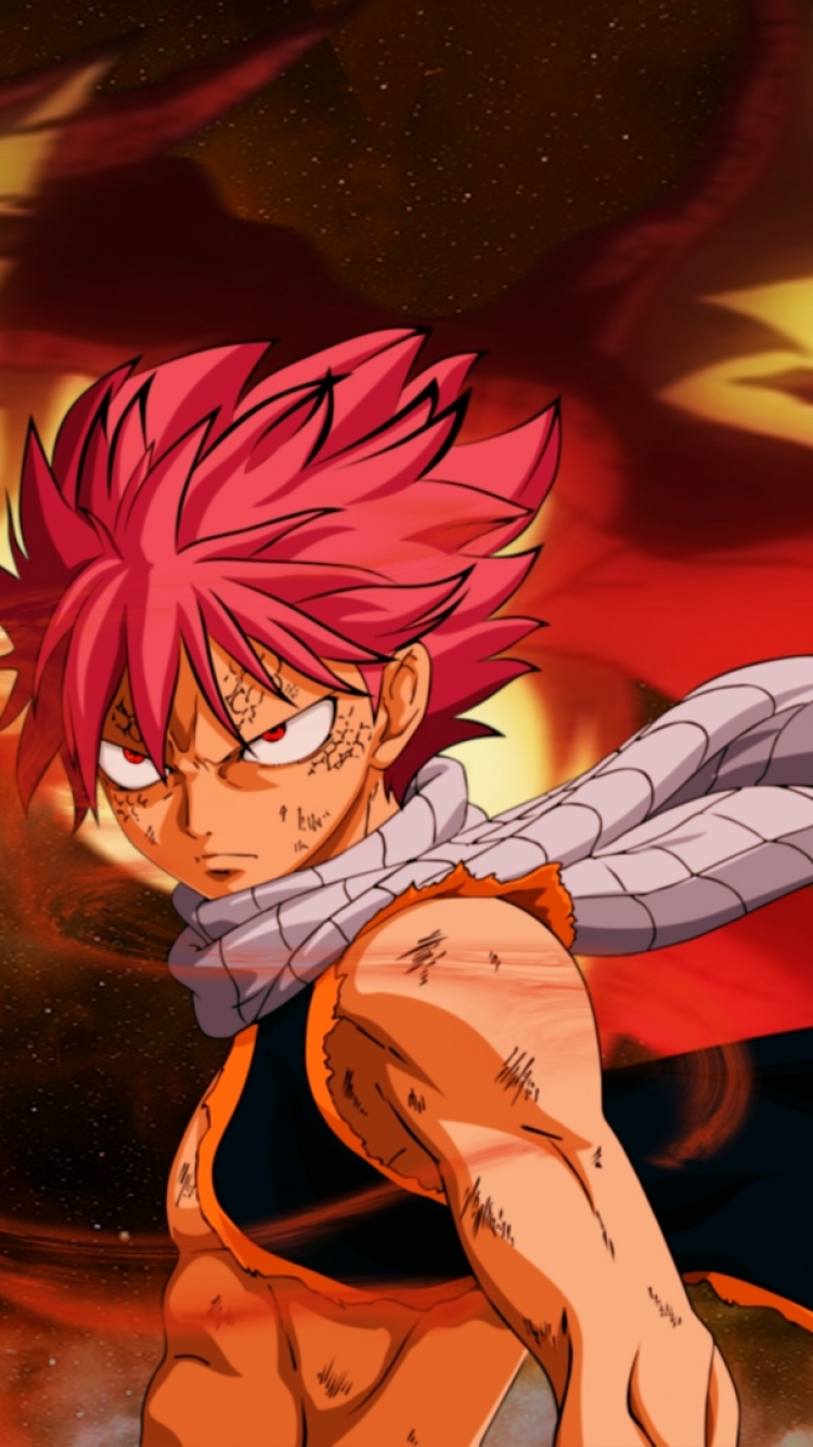 Mobile wallpaper: Anime, Dragon, Fairy Tail, Natsu Dragneel, Igneel (Fairy Tail), 1217134 download the picture for free