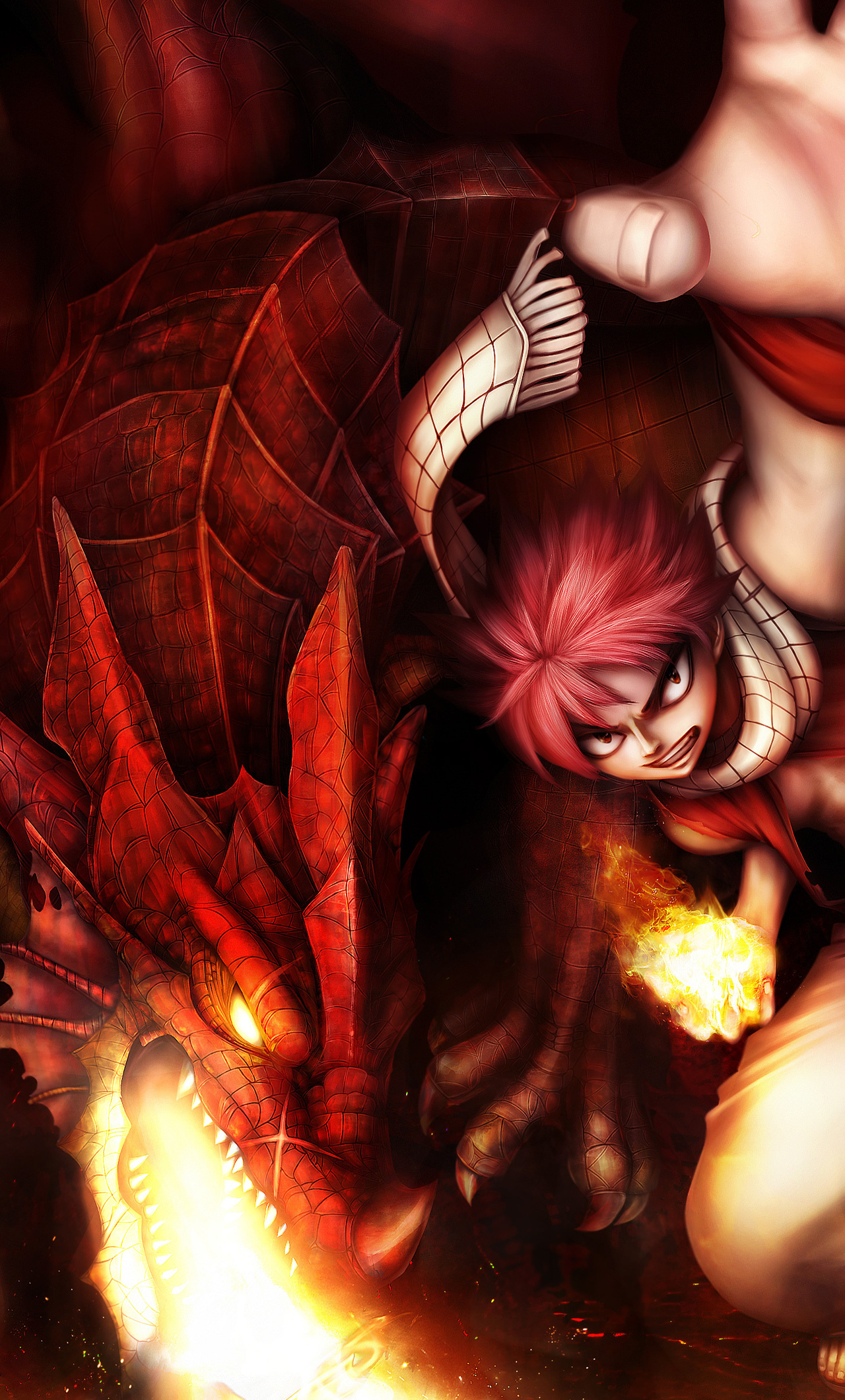 Dragneel Natsu iPhone HD 4k Wallpaper, Image, Background, Photo and Picture