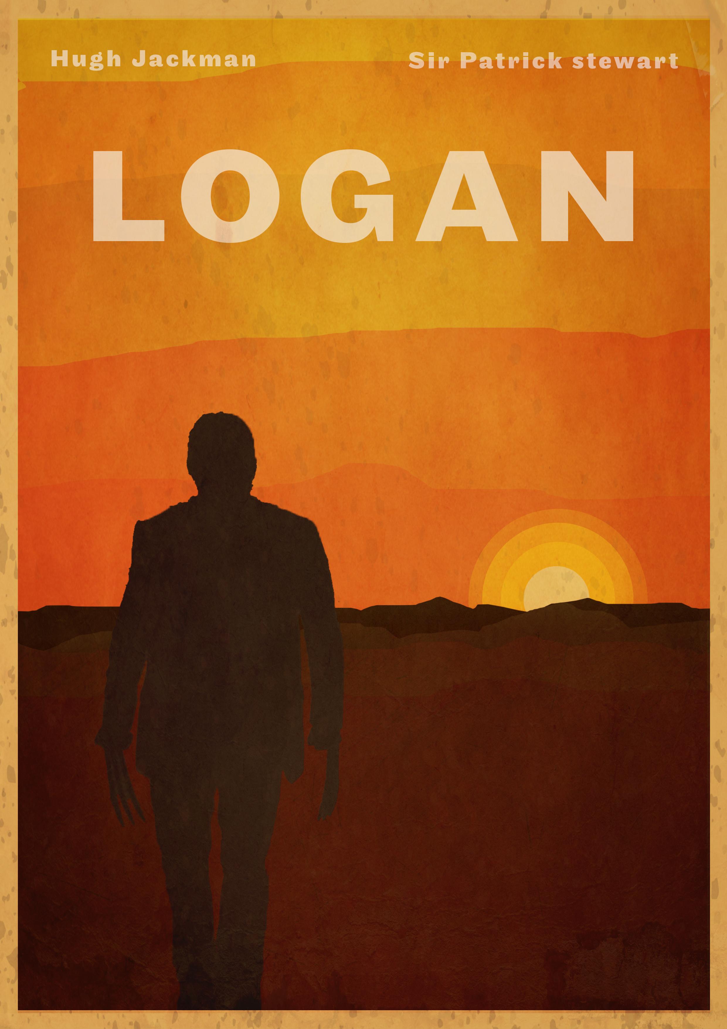 Minimalistic LOGAN Wallpaper