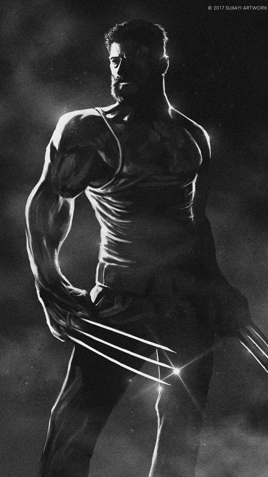 Logan Wolverine iPhone Wallpaper