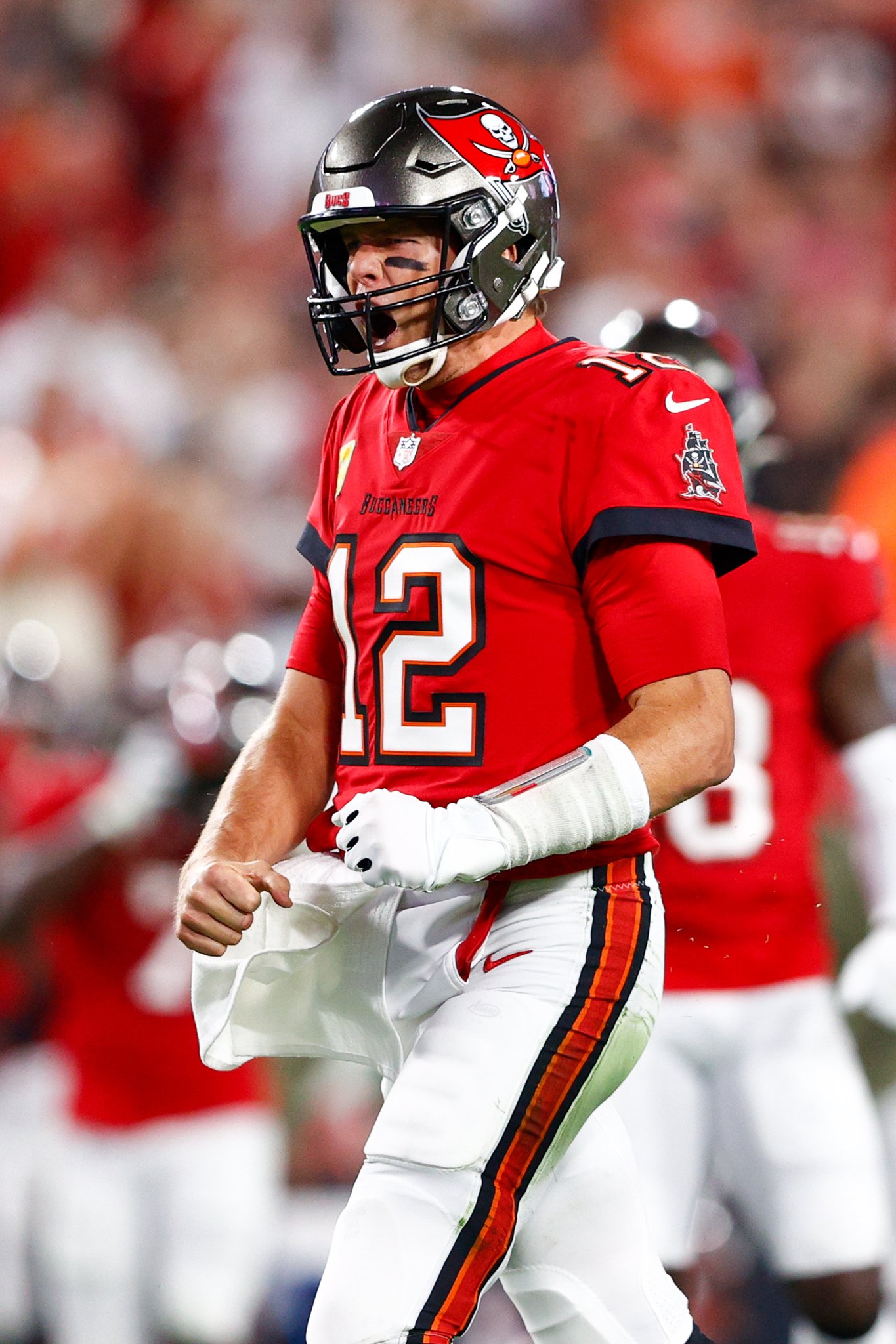 PFF Brady has thrown 0️⃣ INTs in the red zone as a member of the Tampa Bay Buccaneers