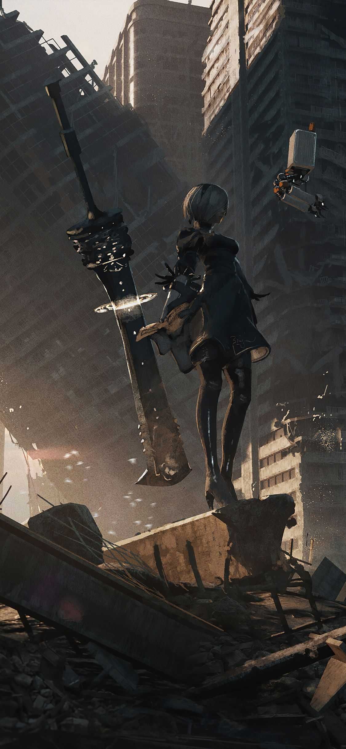 Nier Automata Wallpaper Android Discover more 2B, Games, NieR, NieR Automata, Yorha wallpaper.. Nier automata, Automata, Android wallpaper