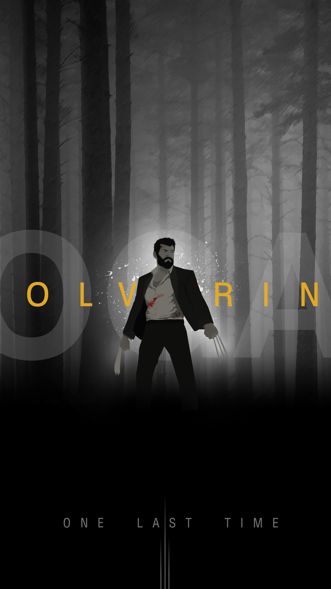 logan, hd, superheroes, wolverine, art for iPhone 6, 7, 8 wallpaper