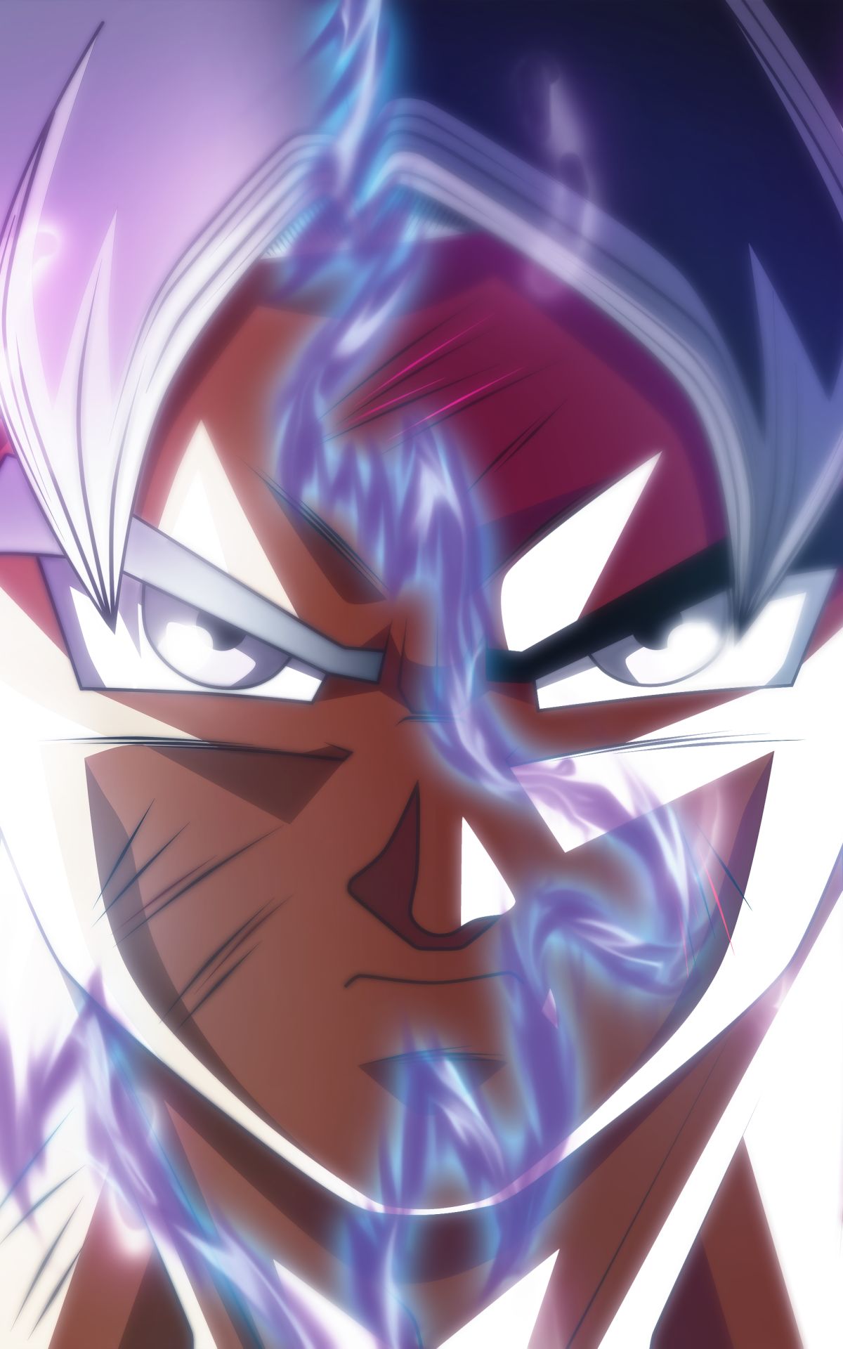 Mobile wallpaper: Anime, Dragon Ball, Goku, Dragon Ball Super, Ultra Instinct (Dragon Ball), 1177183 download the picture for free