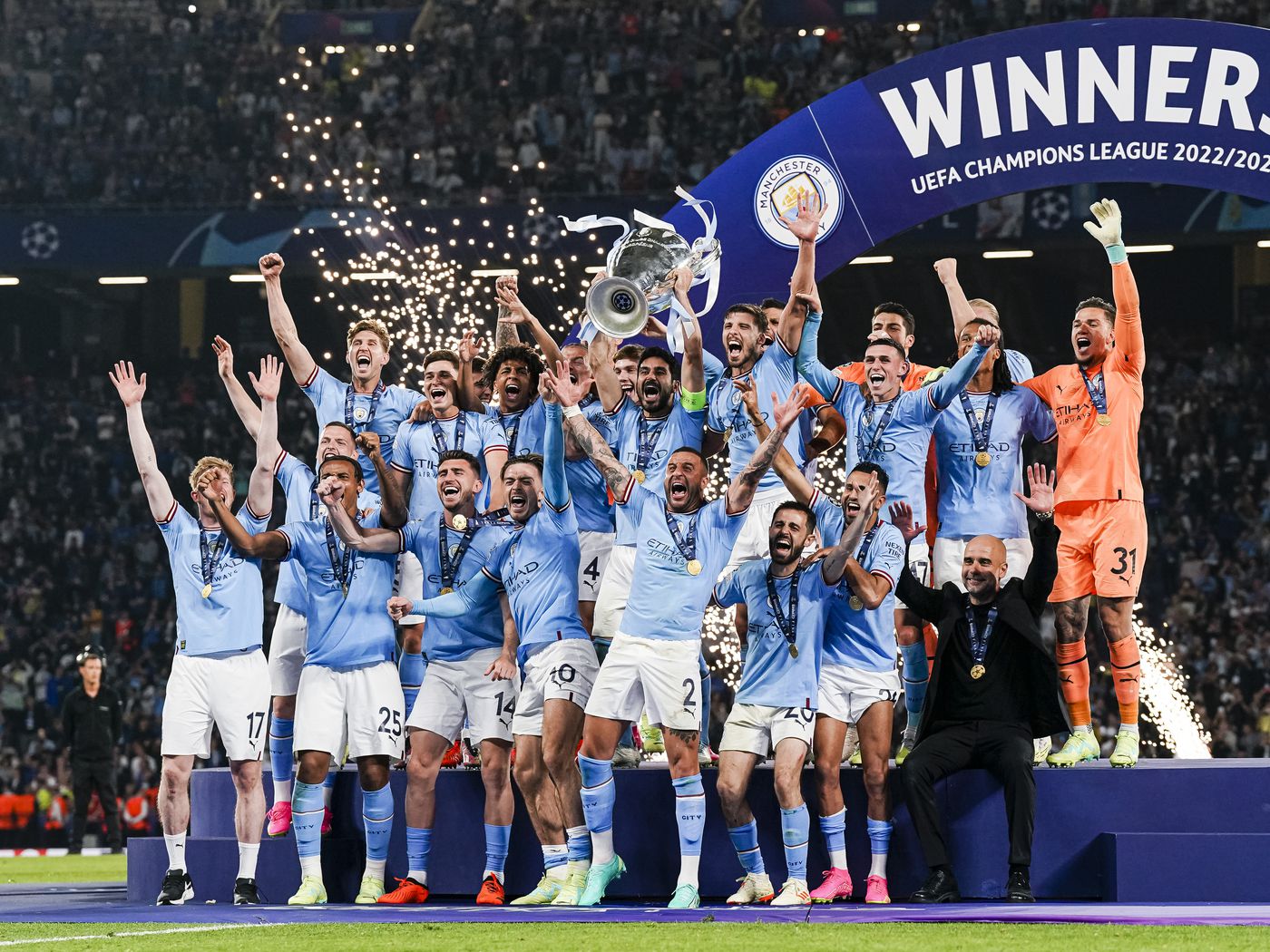 MANCHESTER CITY's UCL VICTORY