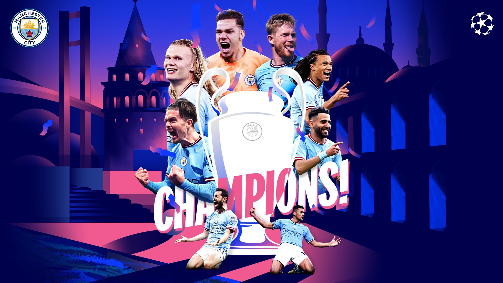 Man City: Meet the Champions League winners. UEFA Champions League