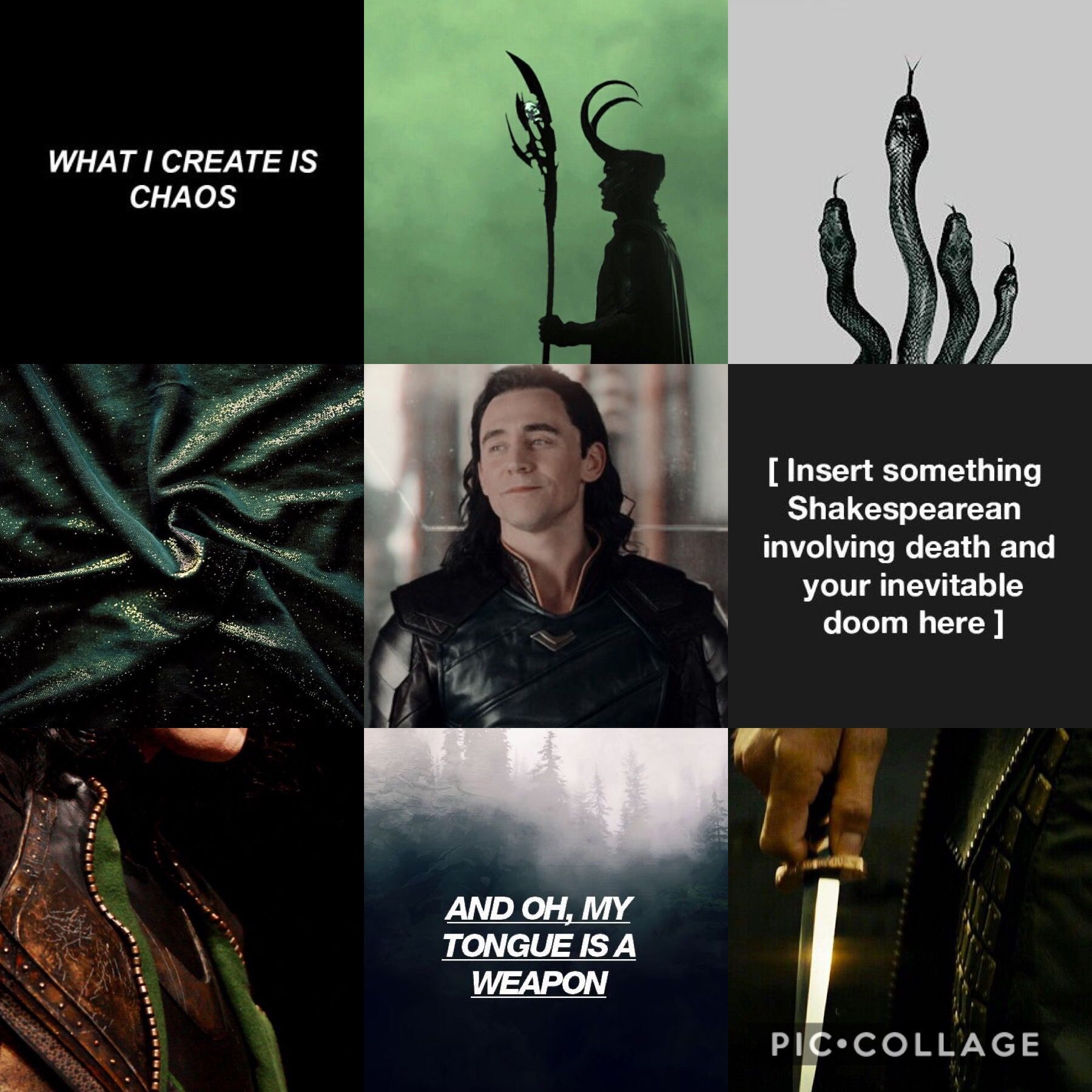 Marvel Sorted: Loki.. Slytherin “I am burdened with glorious purpose.”. Loki aesthetic, Loki marvel, Marvel