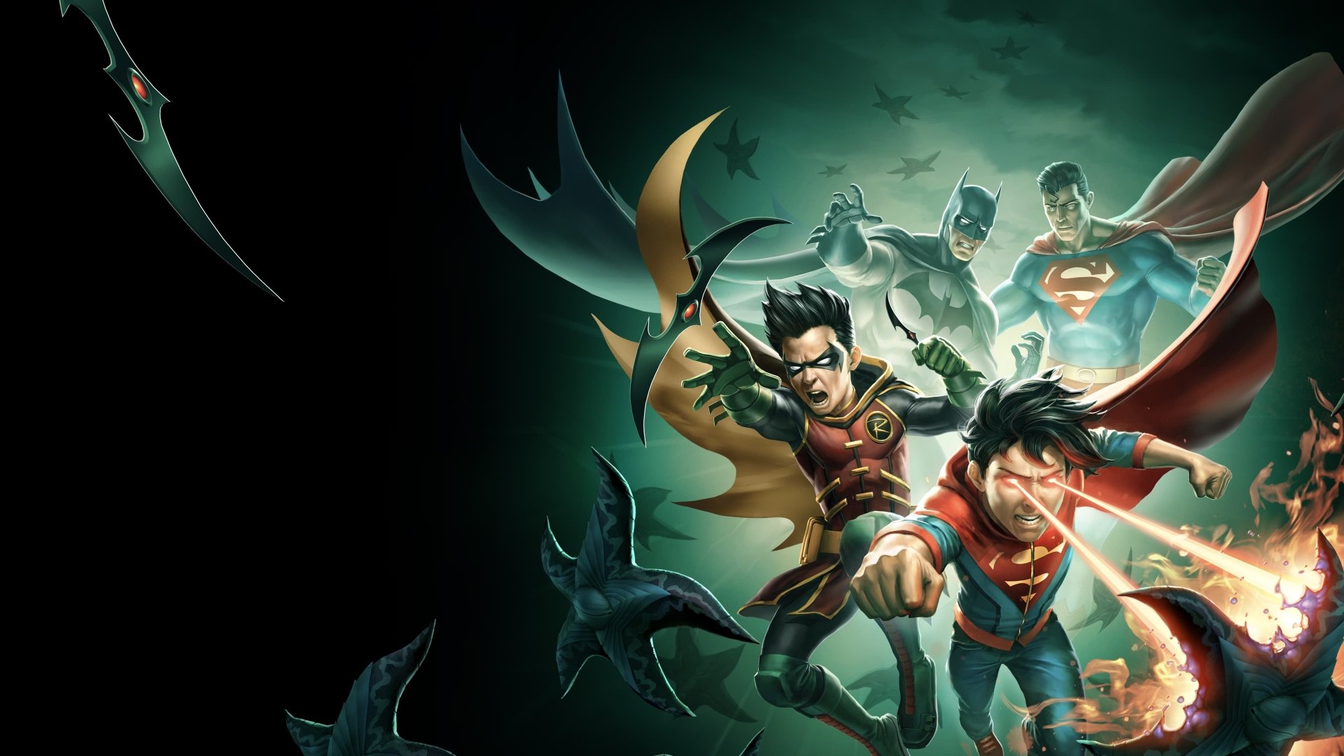 Batman and Superman: Battle of the Super Sons HD Wallpaper und Hintergründe